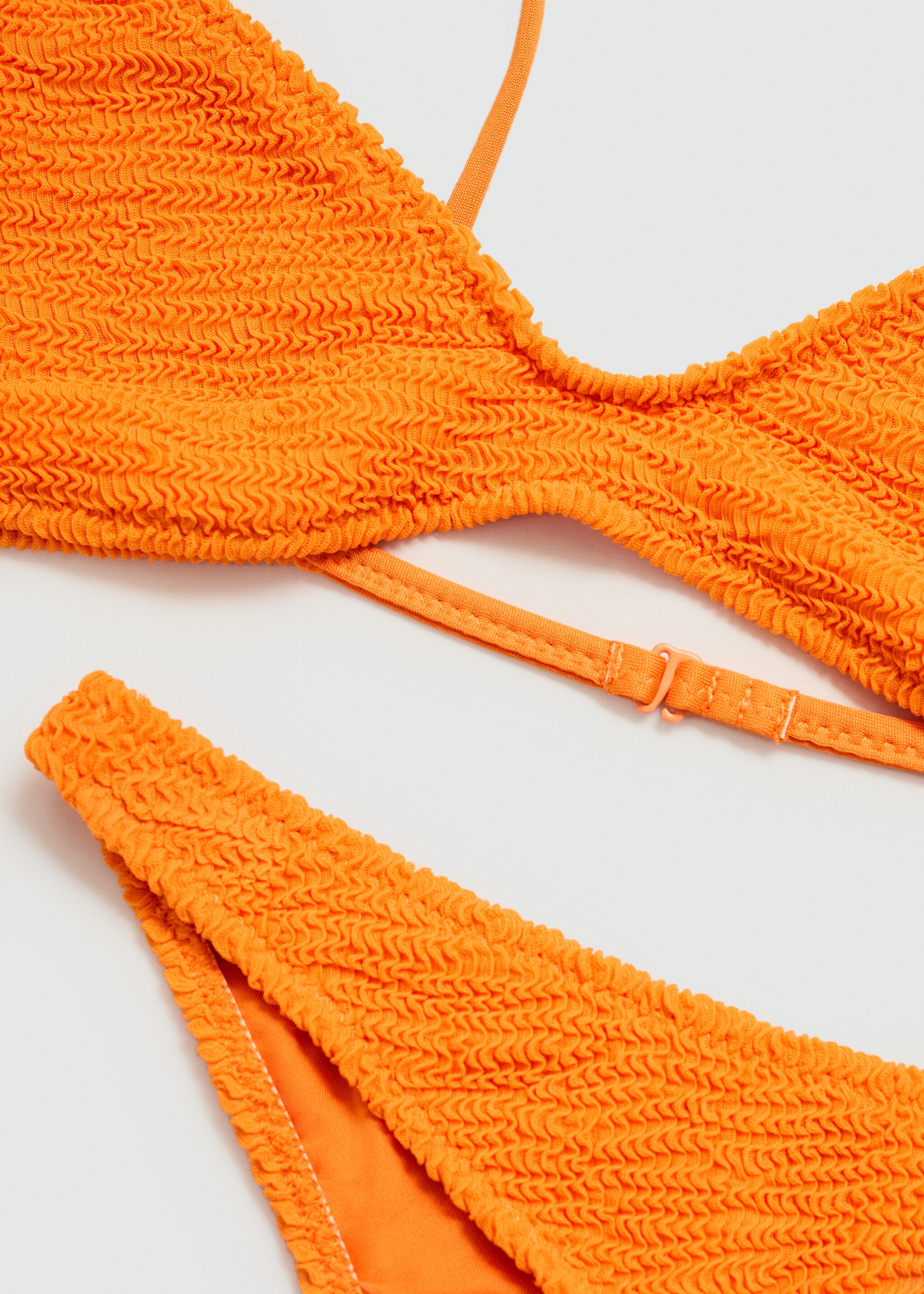 Textured bikini top - Details of the article 8