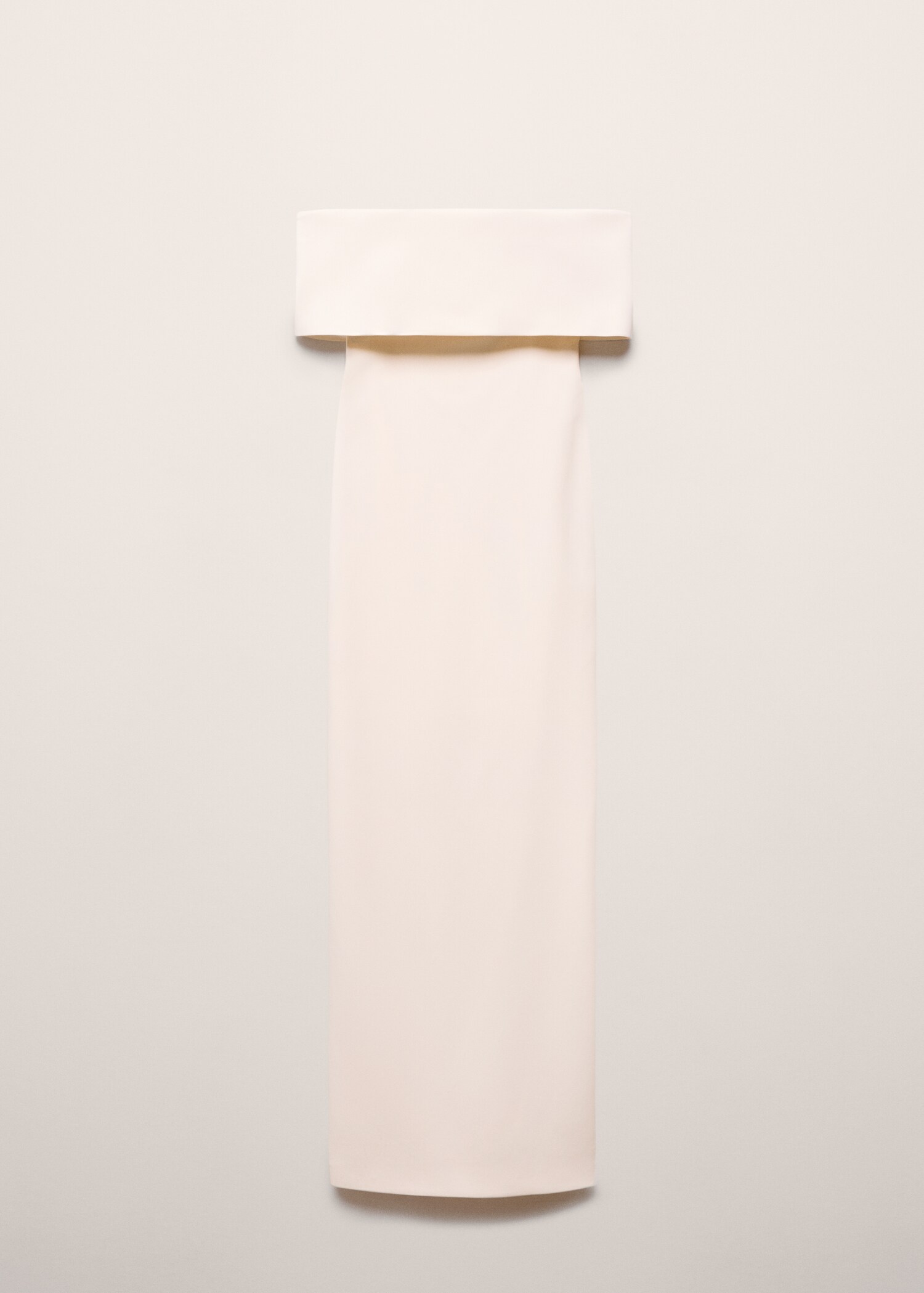 Off-the-shoulder dress with slit detail - Article without model