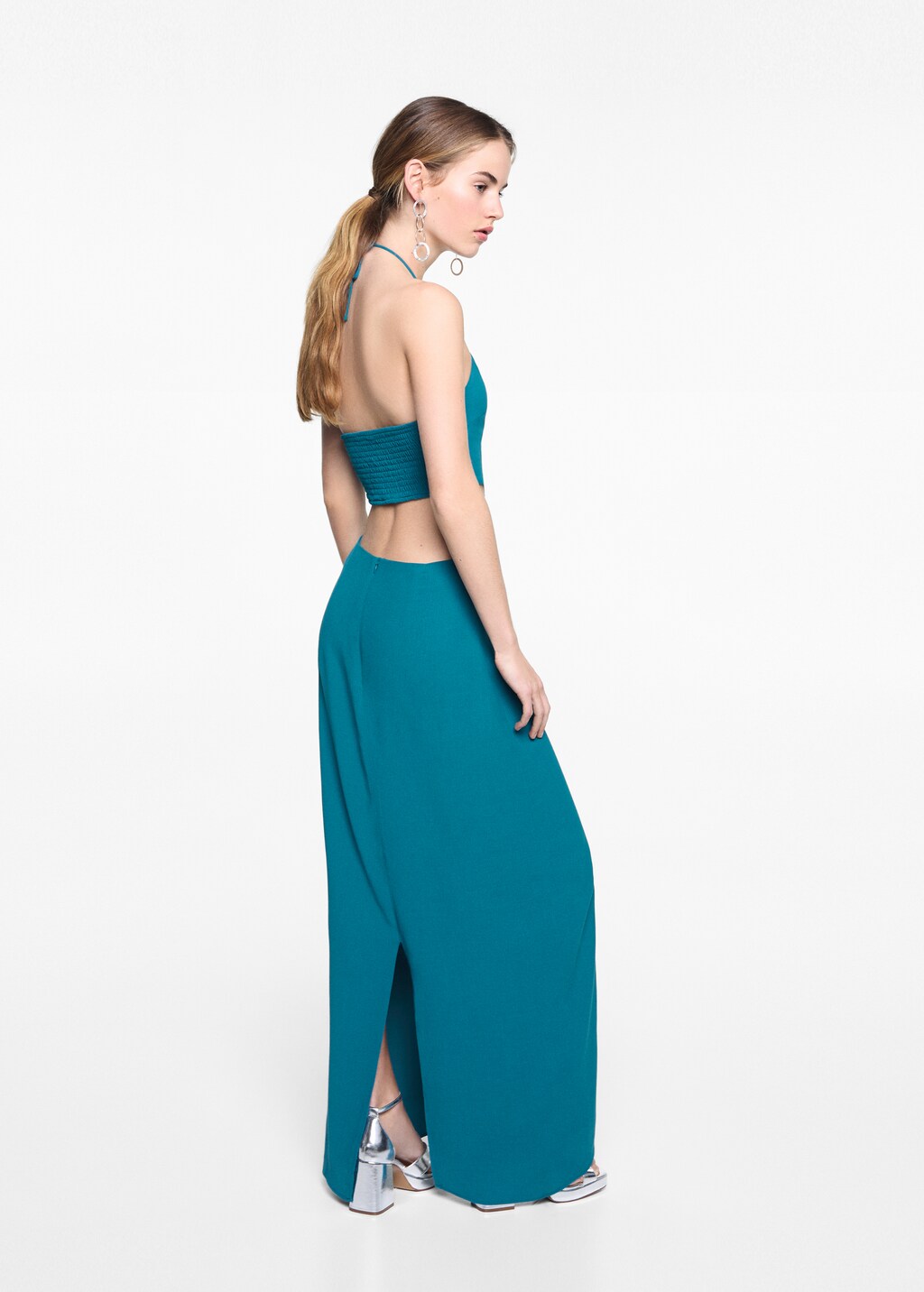 Halterjurk lang sale