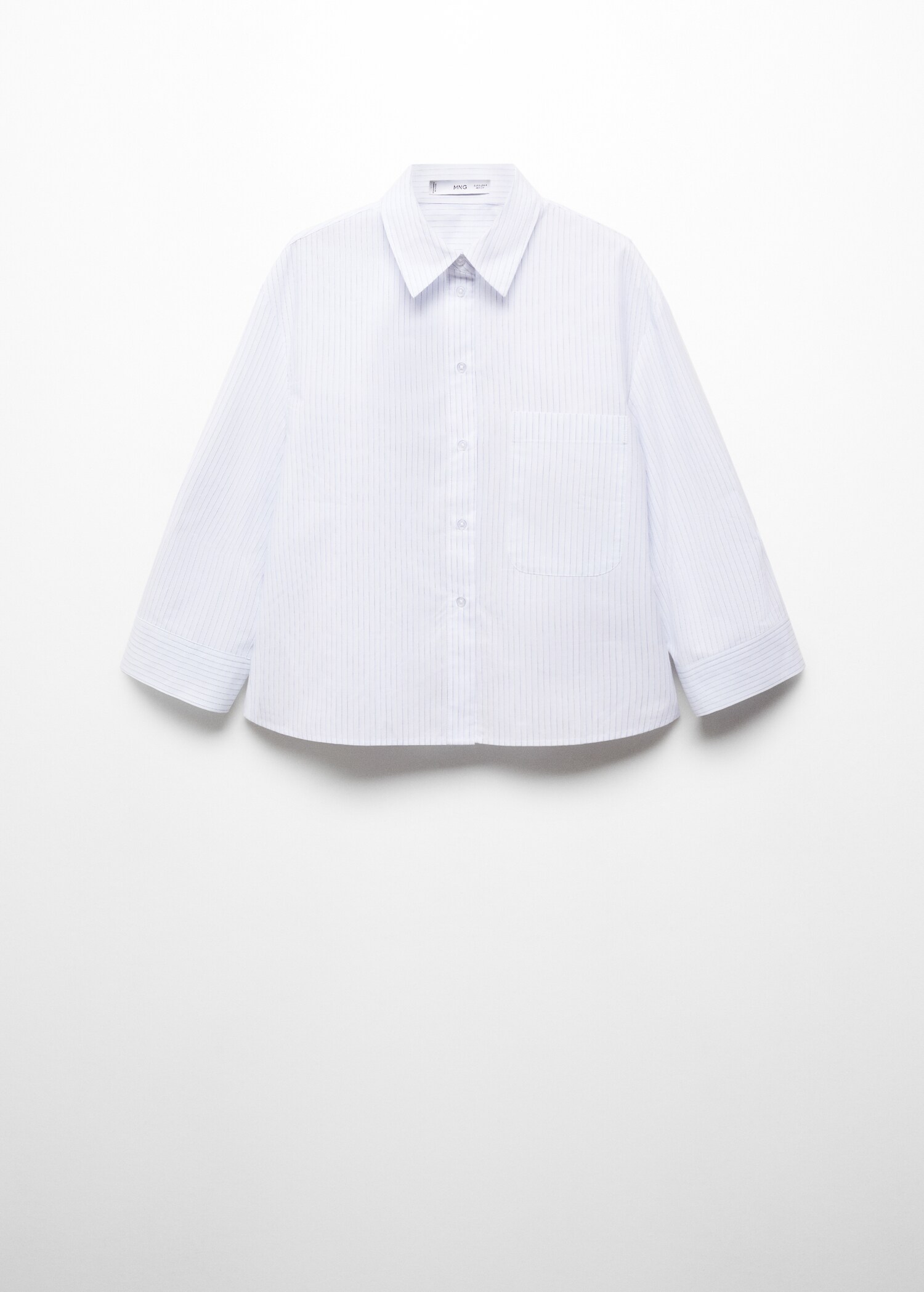 Chemise 100 % coton rayures - Article sans modèle