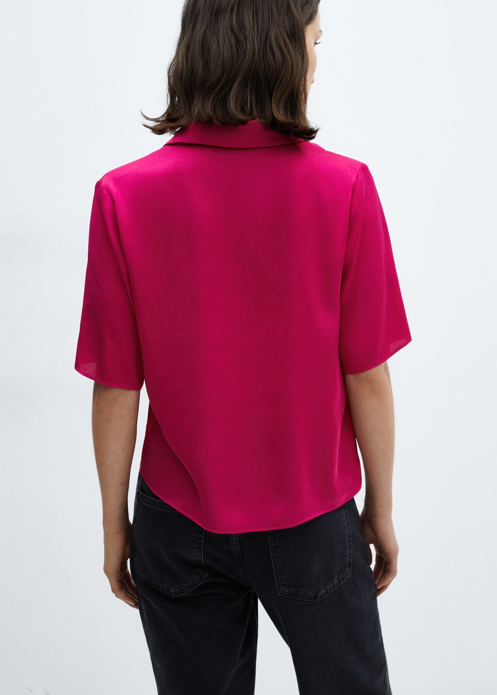 Camisas manga corta mango hotsell