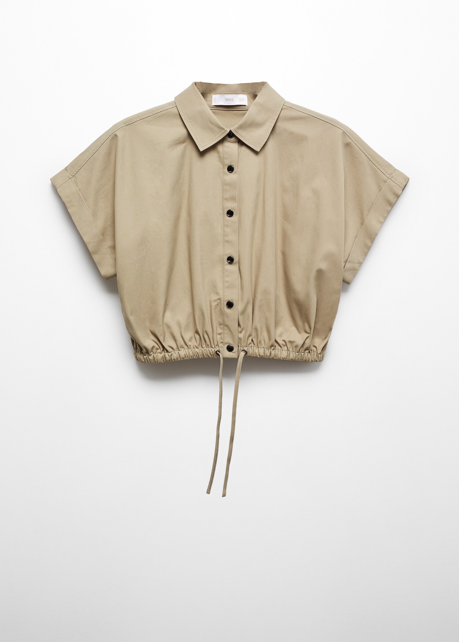 Chemise crop base réglable - Article sans modèle