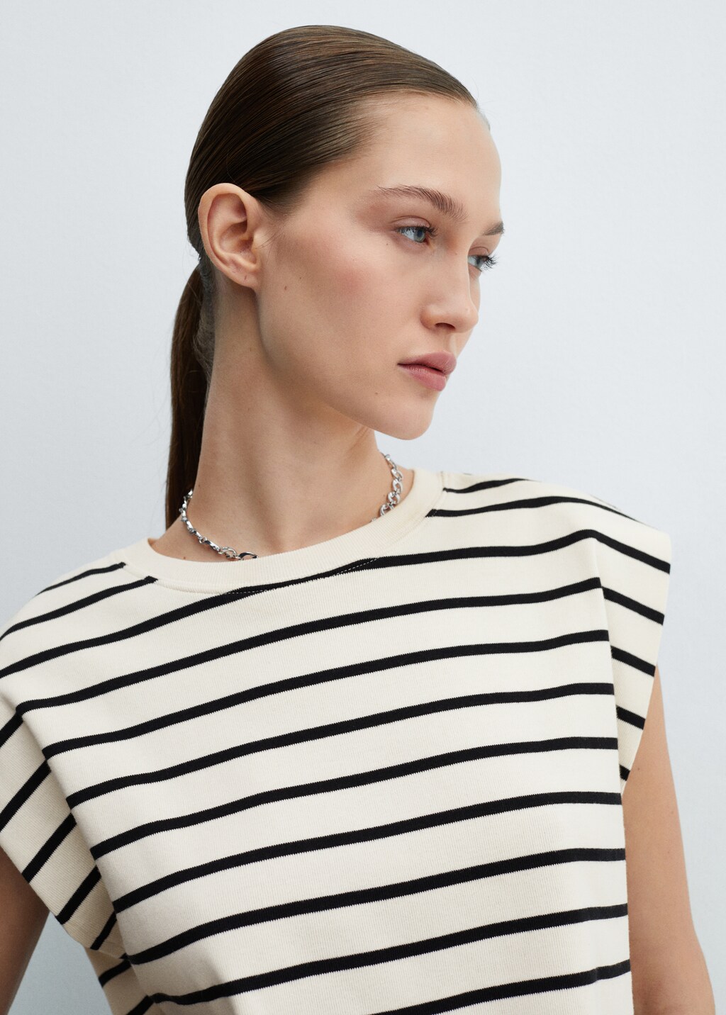 Camiseta rayas hombreras new arrivals