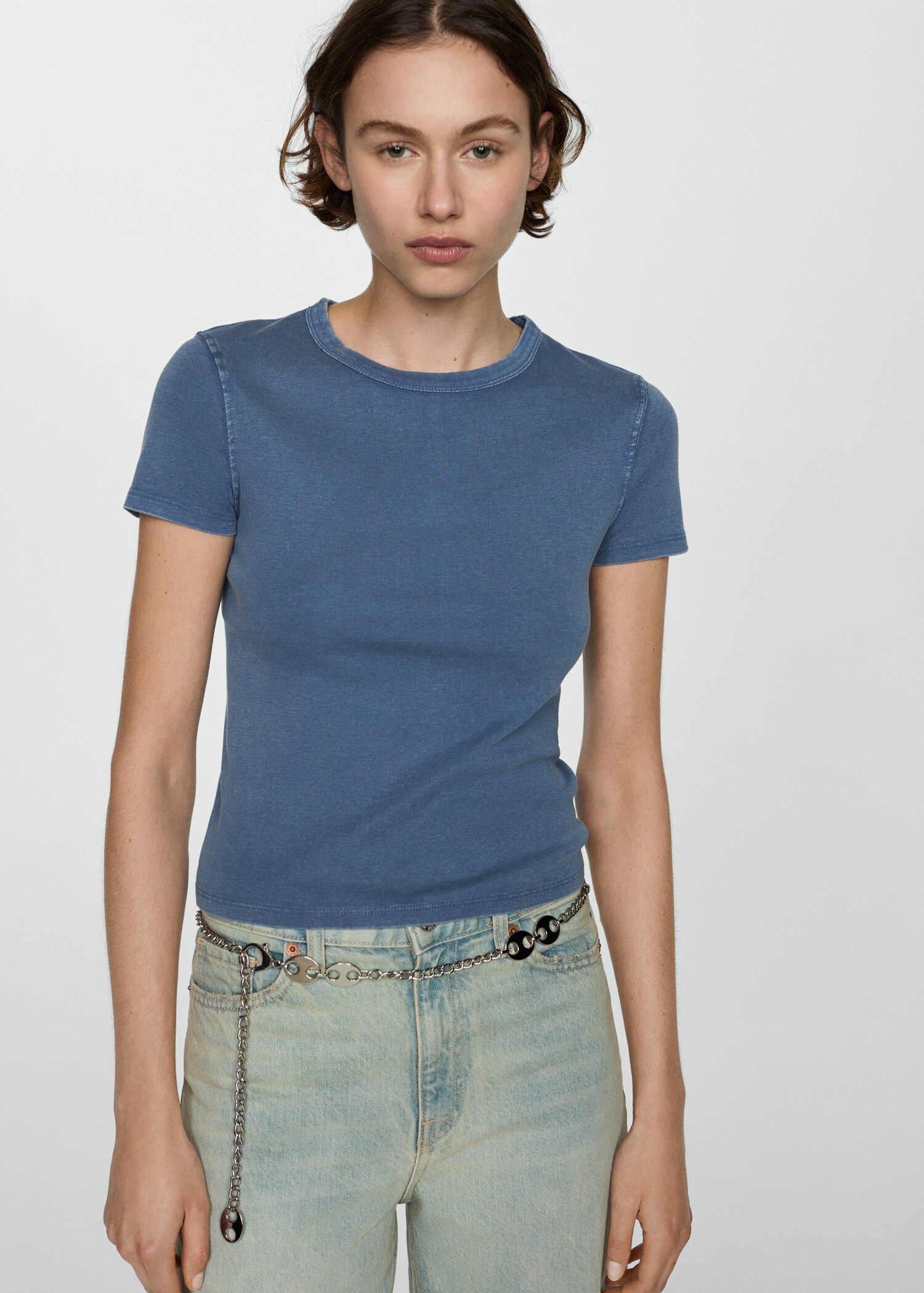 100% cotton t-shirt - Medium plane