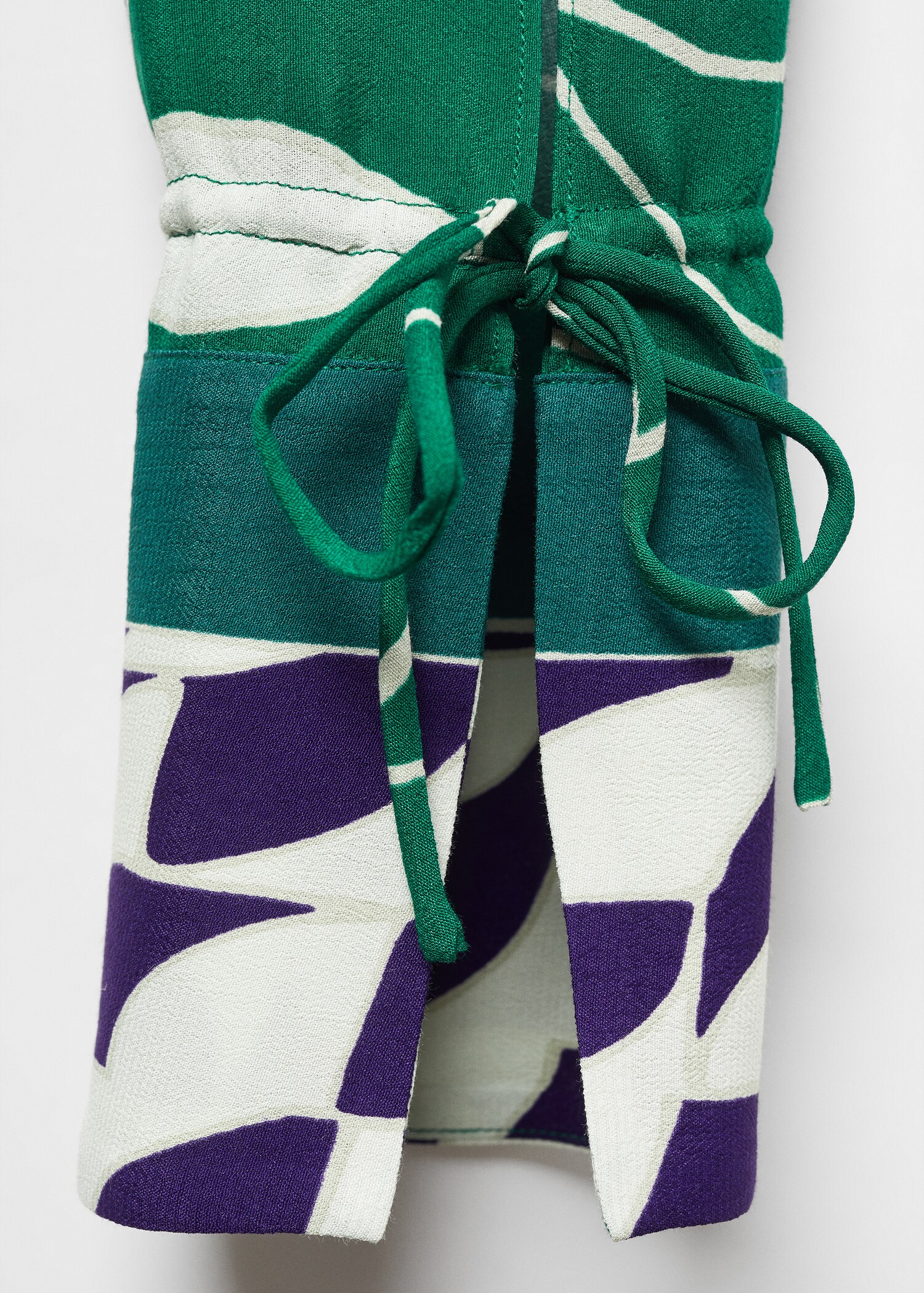 Bow printed blouse - Details of the article 8
