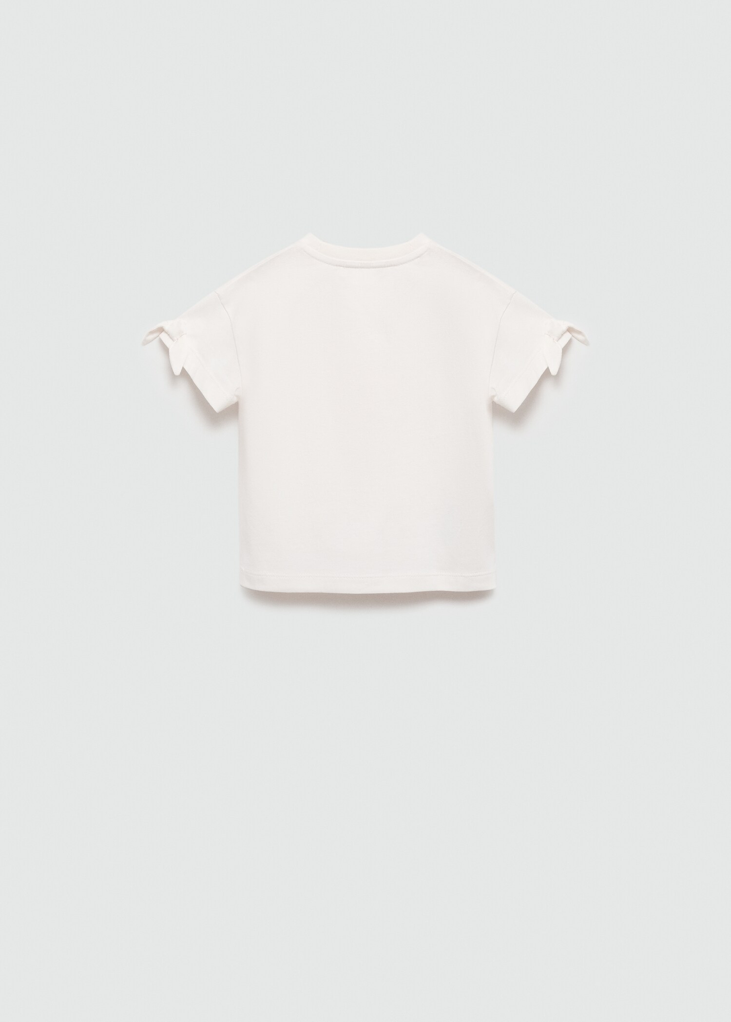 Printed cotton-blend T-shirt - Reverse of the article