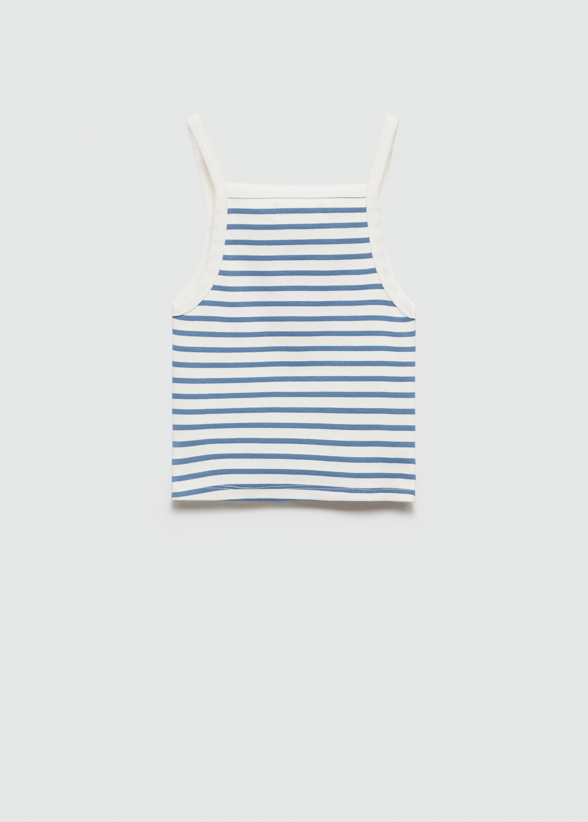 Striped strap T-shirt - Reverse of the article