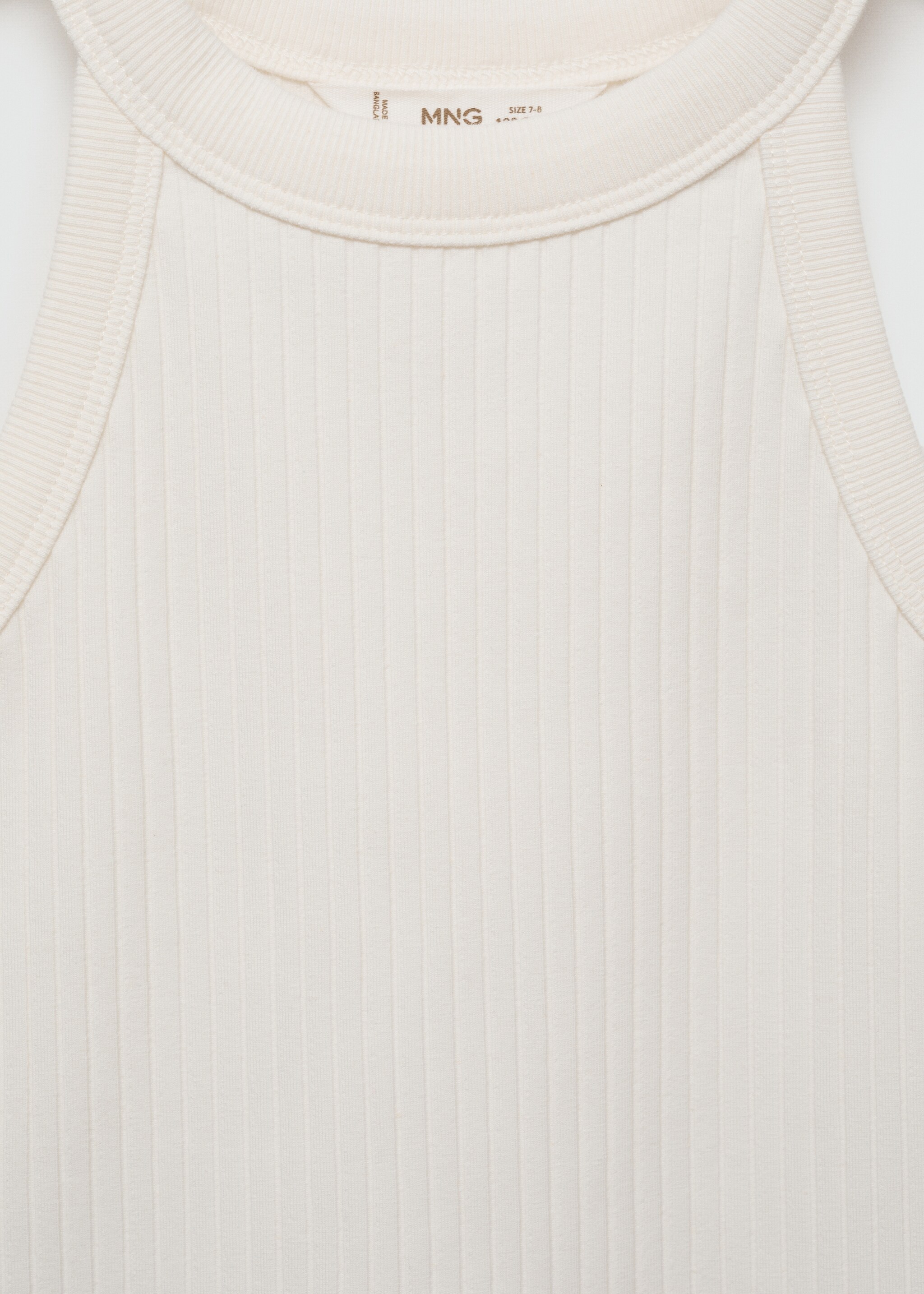 Ribbed strap top - Details of the article 8