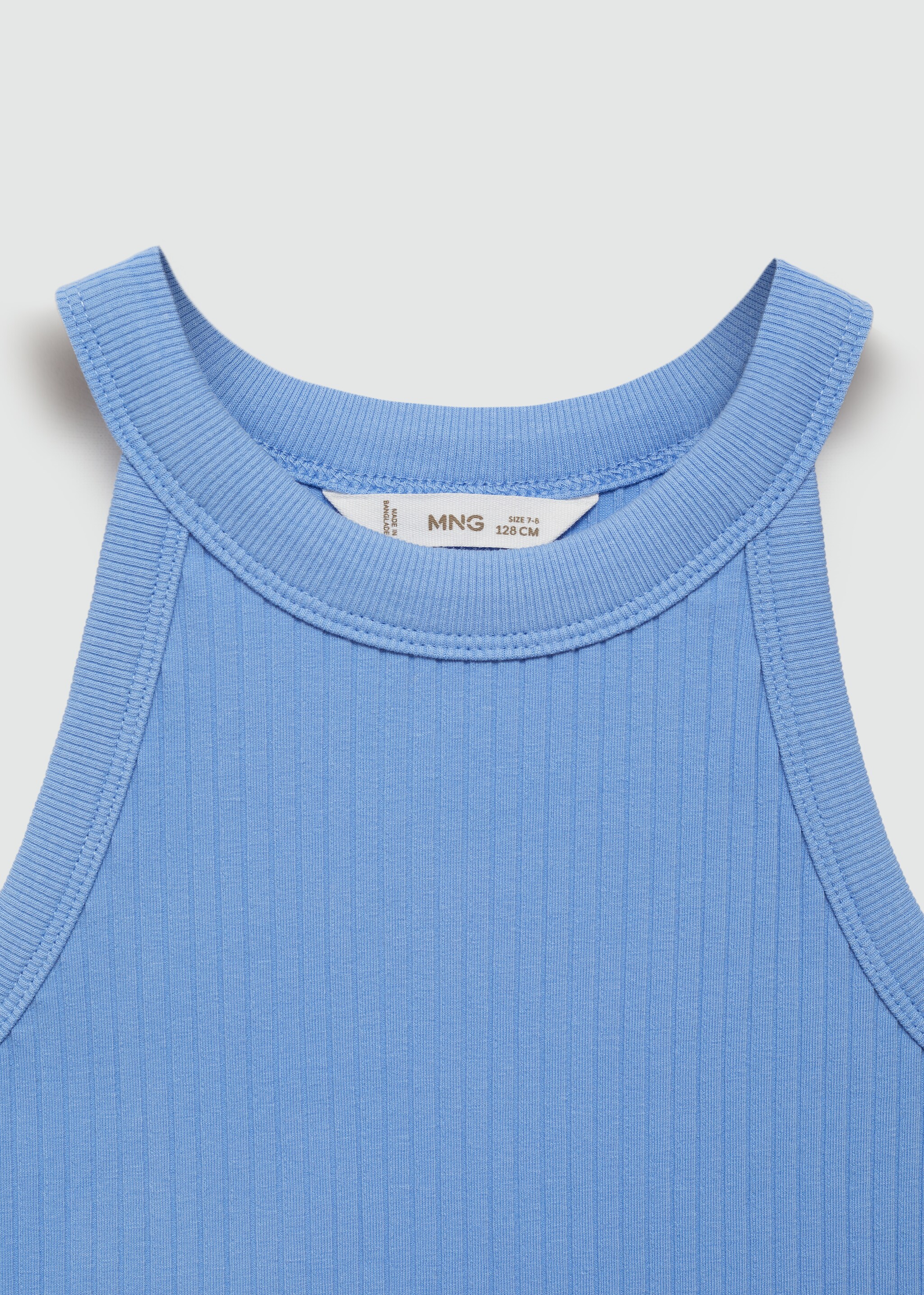 Ribbed strap top - Details of the article 8