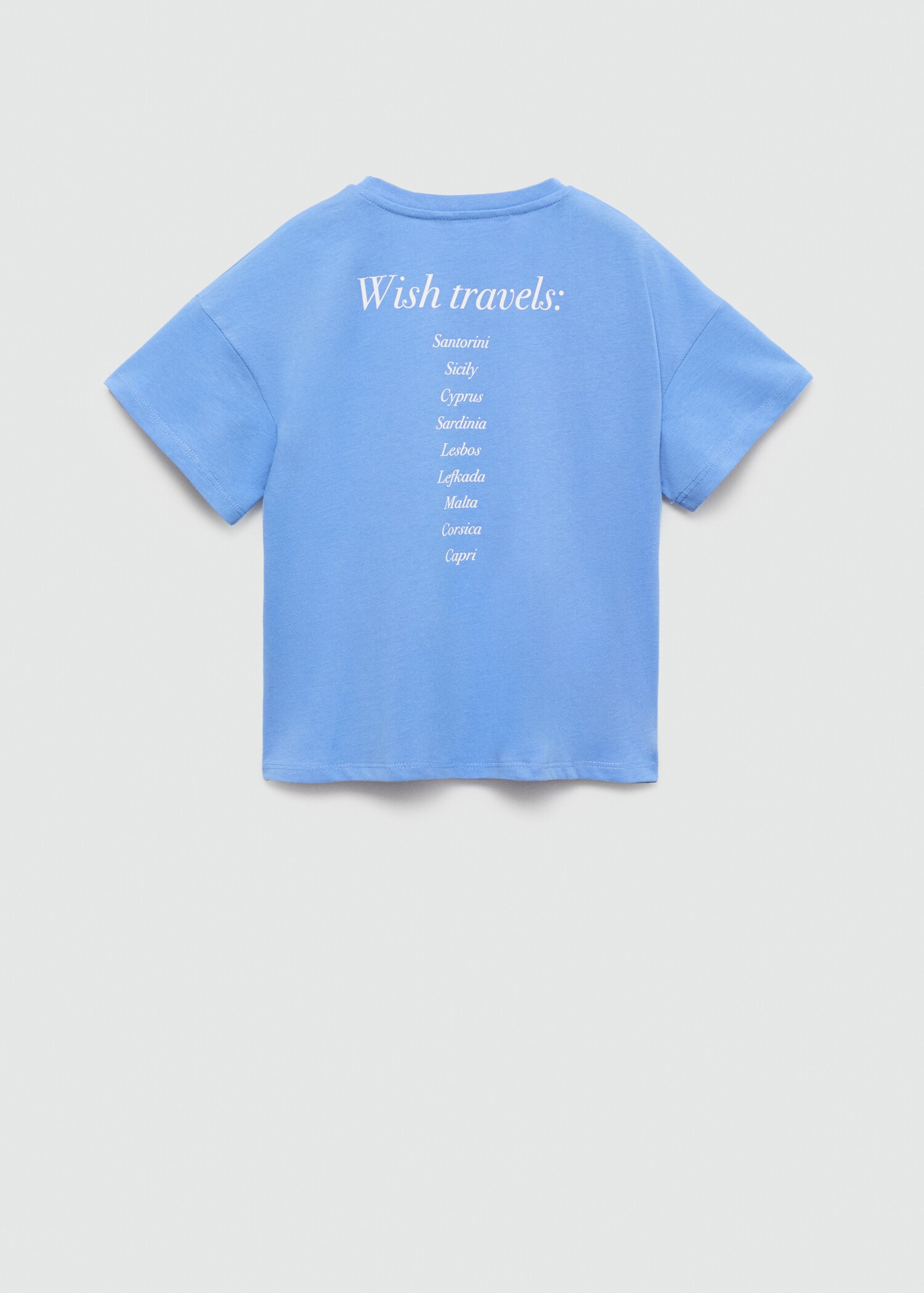 Knot detail T-shirt - Reverse of the article