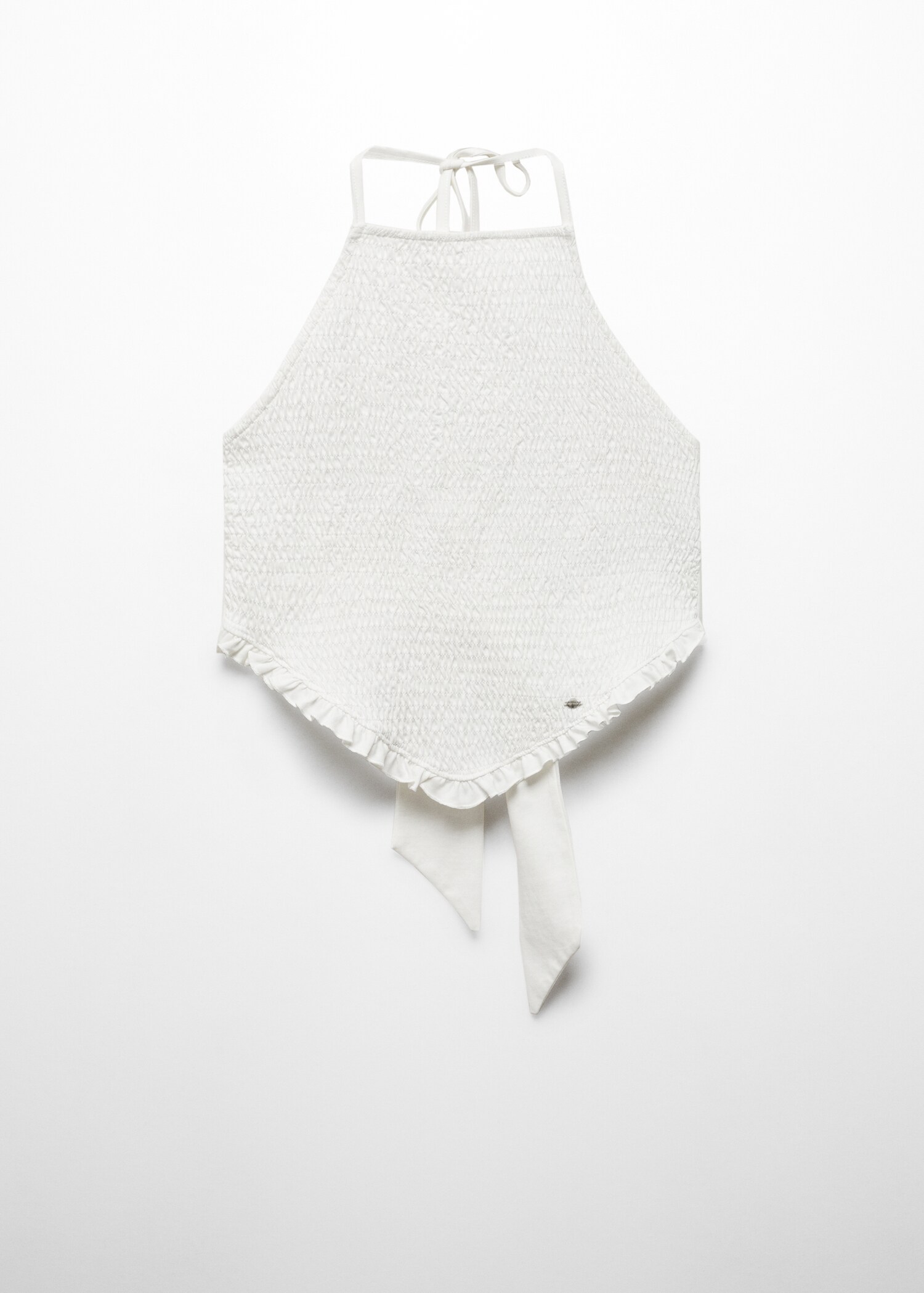 Ruched cotton top - Article without model