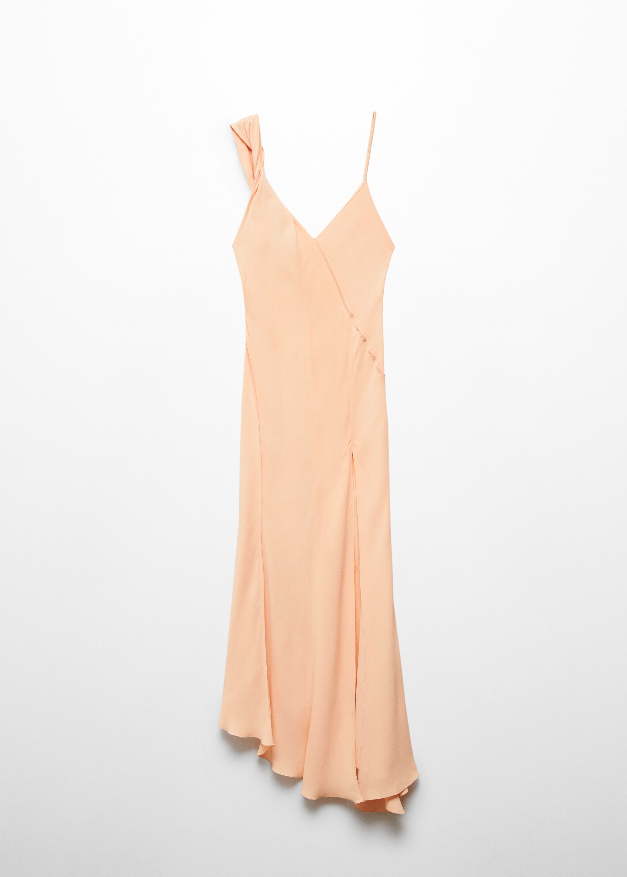 Φόρεμα ασύμμετρο διακοσμητικές ραφές - Προϊόν χωρίς μοντέλο