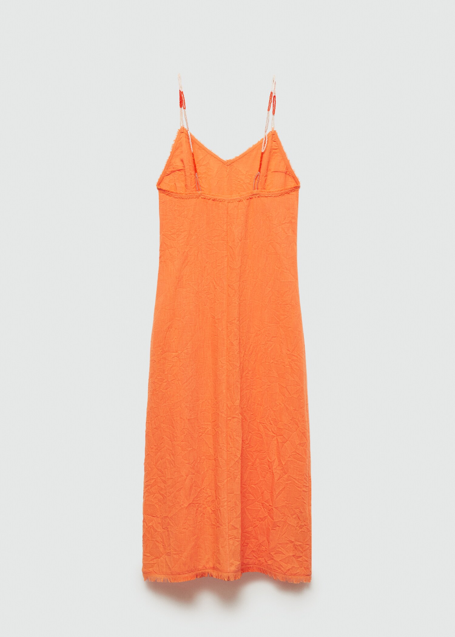 Beaded straps dress - Reverse of the article