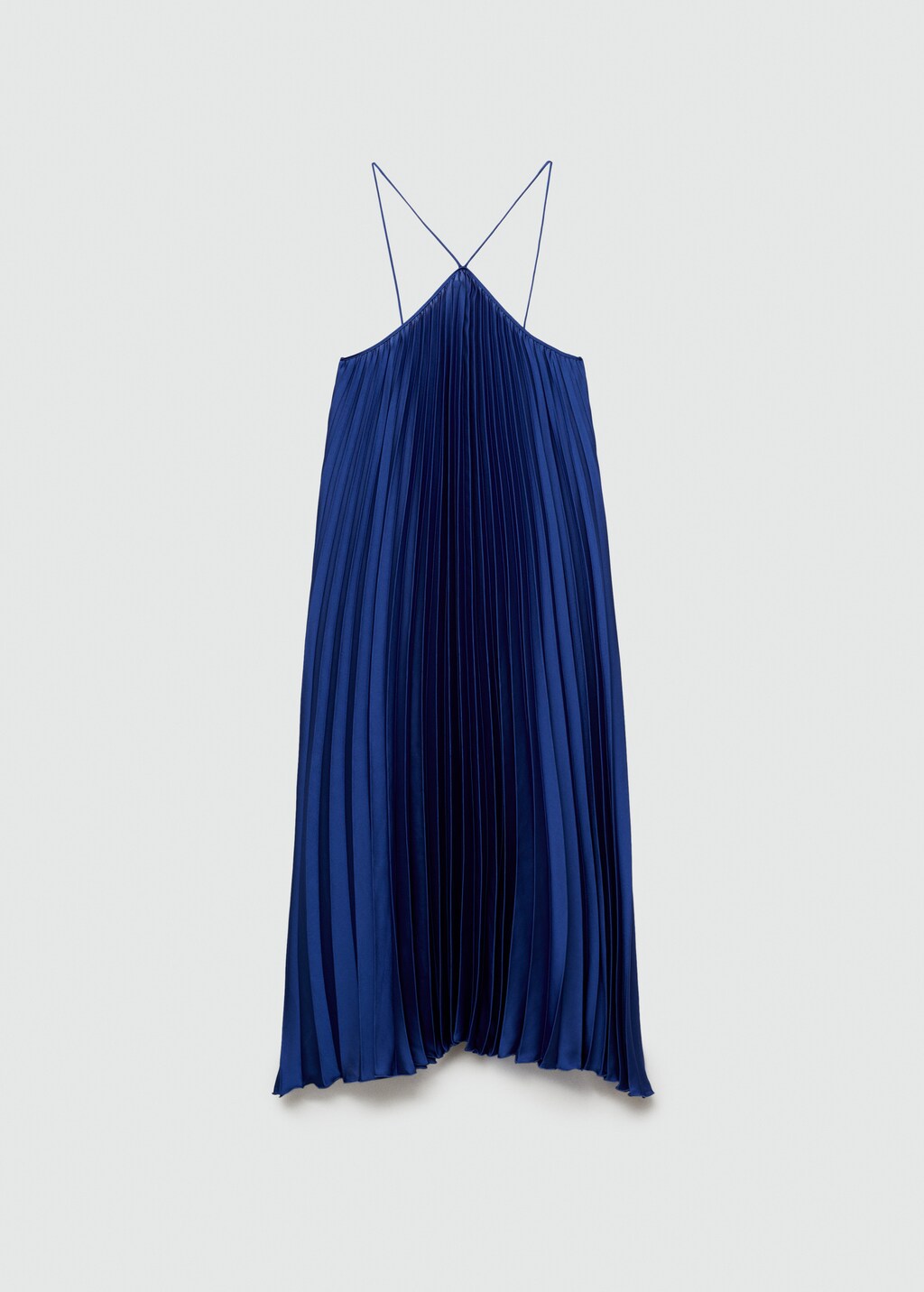 Robe plissee emmanchures americaines Femme MANGO France metropolitaine