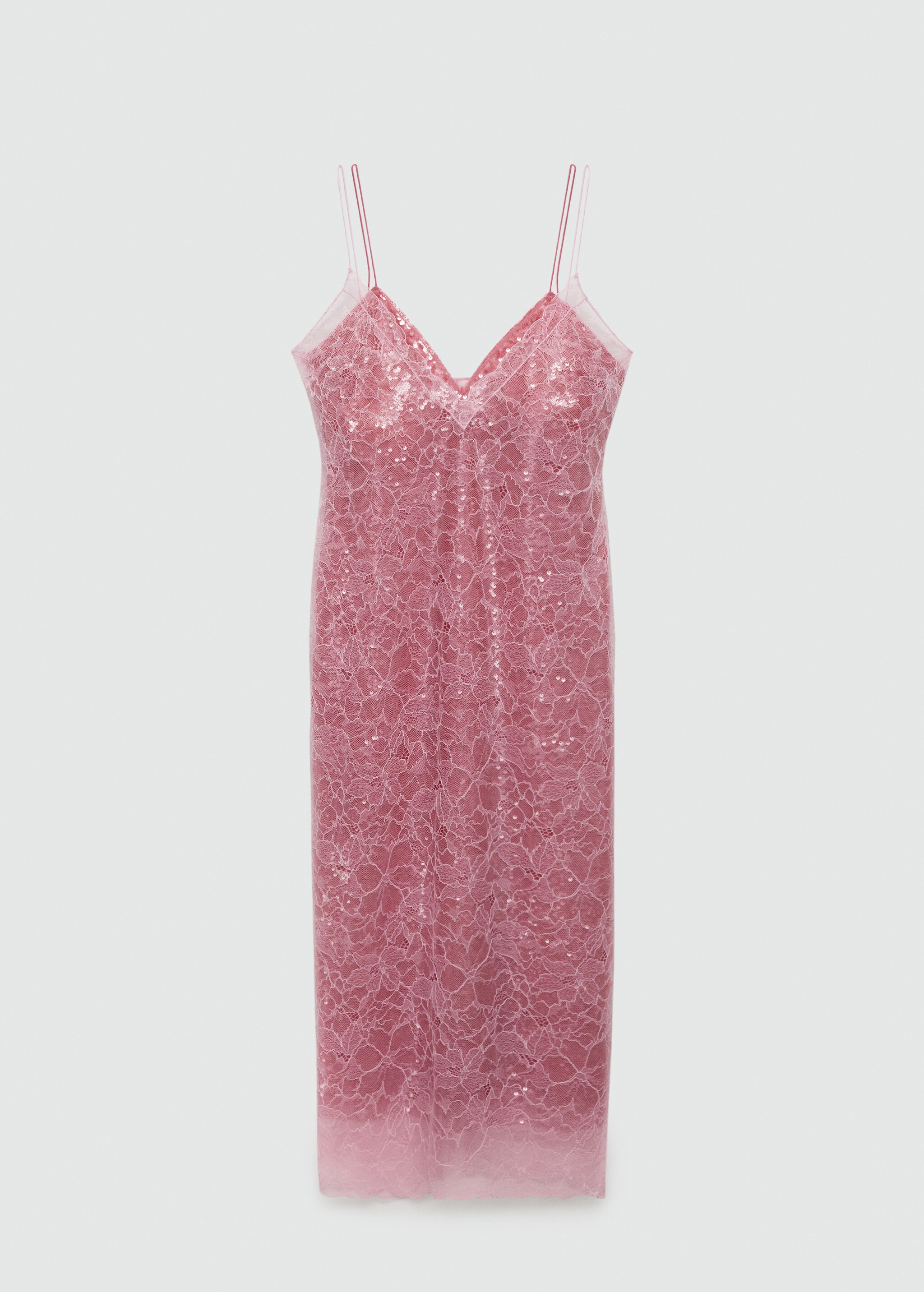 Sequin lace slip dress - Article without model
