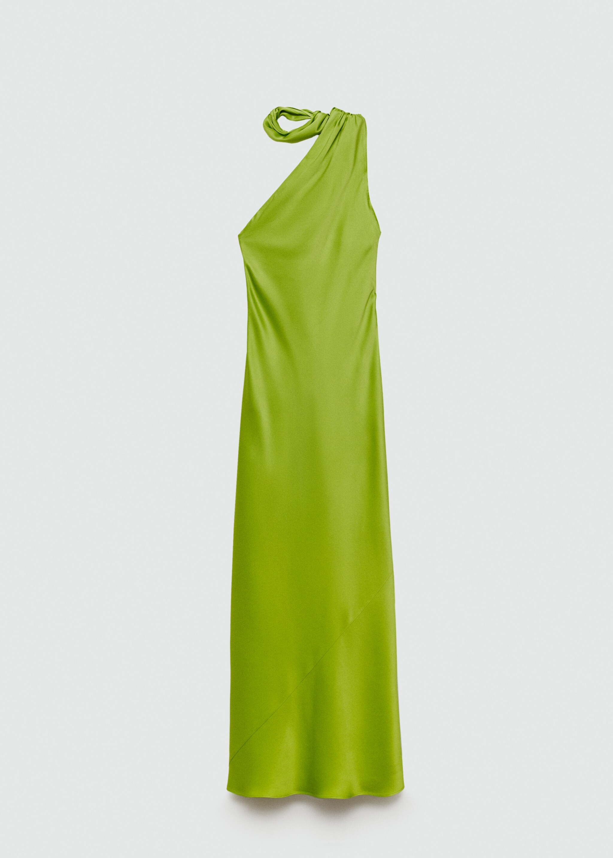 Φόρεμα ασύμμετρο λαιμός δέσιμο - Προϊόν χωρίς μοντέλο