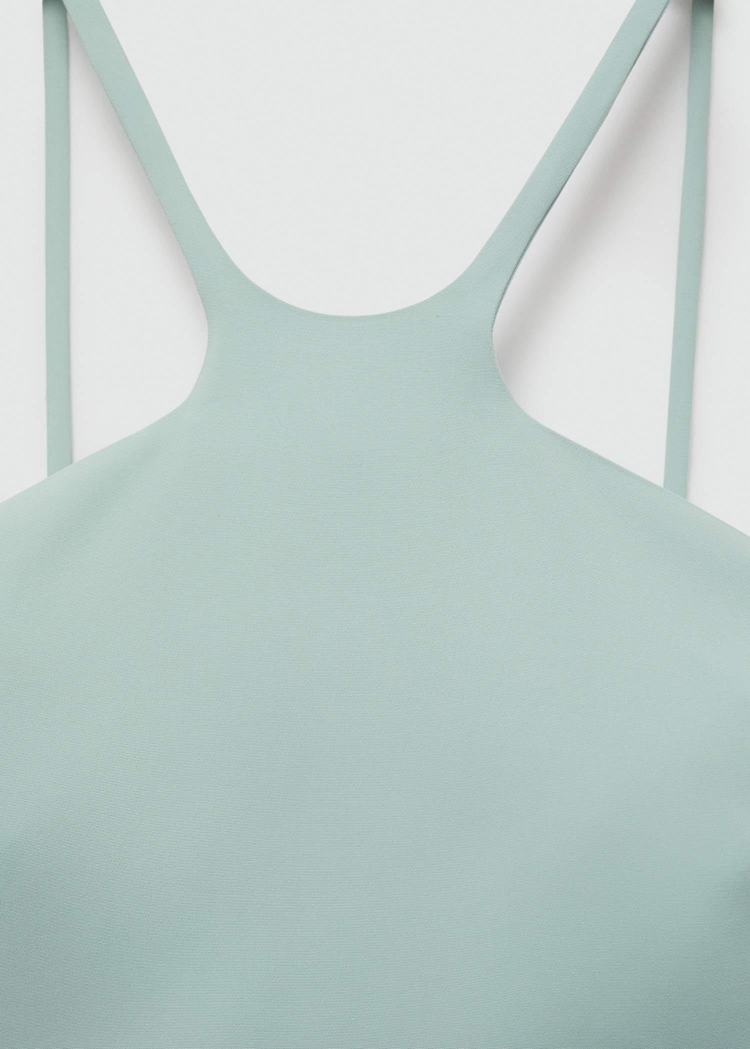 Semi-transparent skirt dress with brooch - Details of the article 0