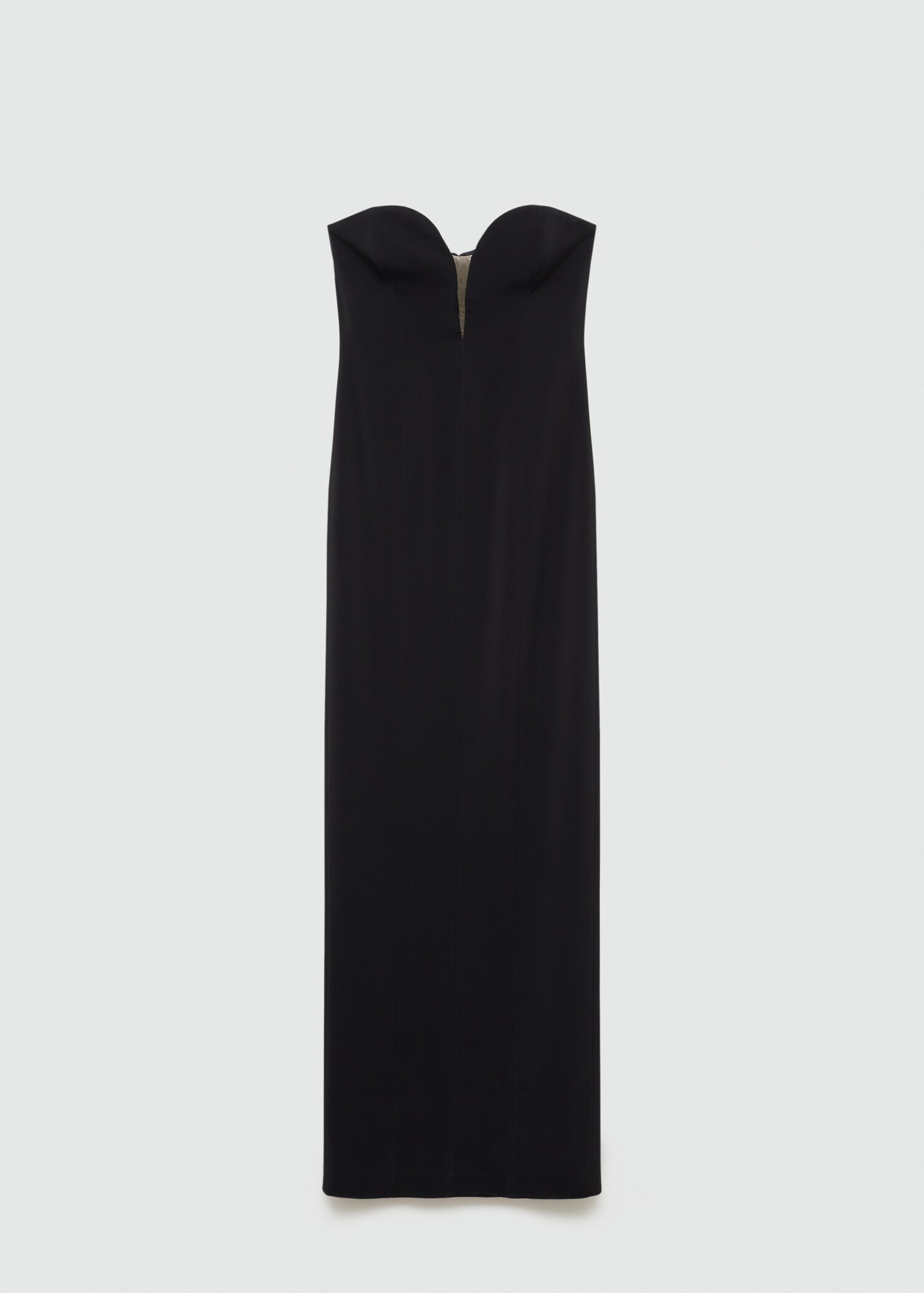 Strapless dress with sweetheart neckline - Article without model