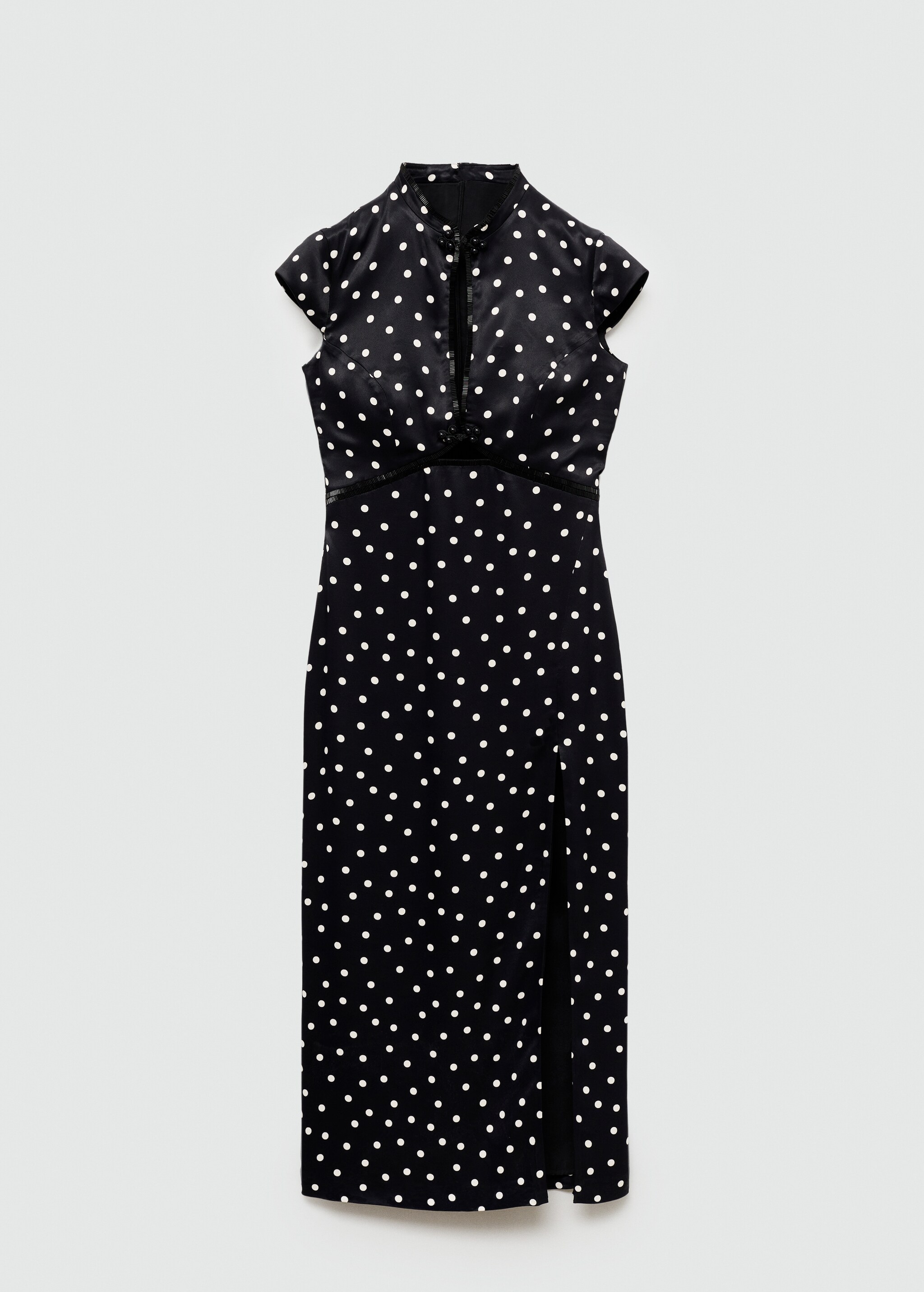 Polka-dot dress with opening detail - Article without model