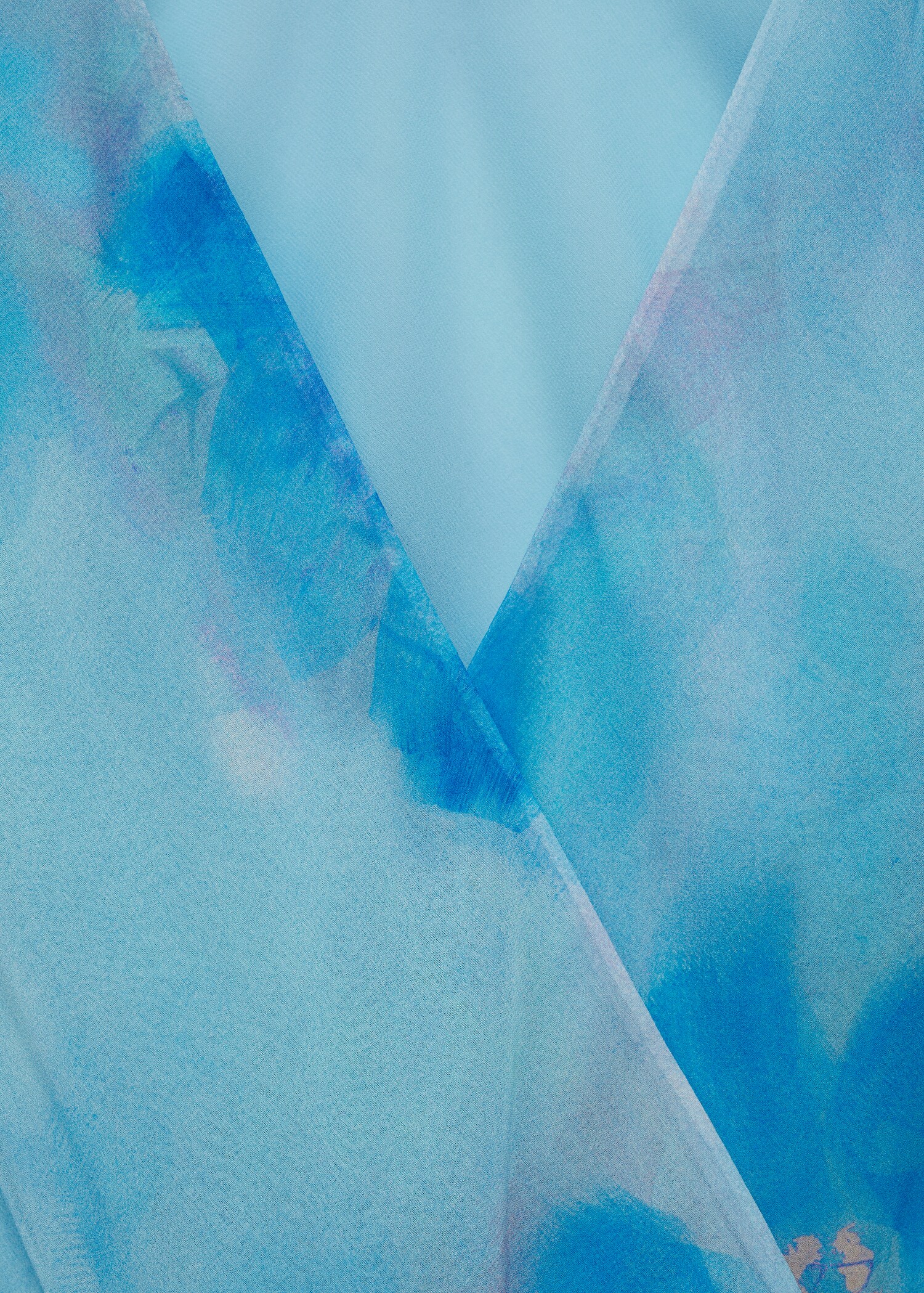 Print wrap dress - Details of the article 8