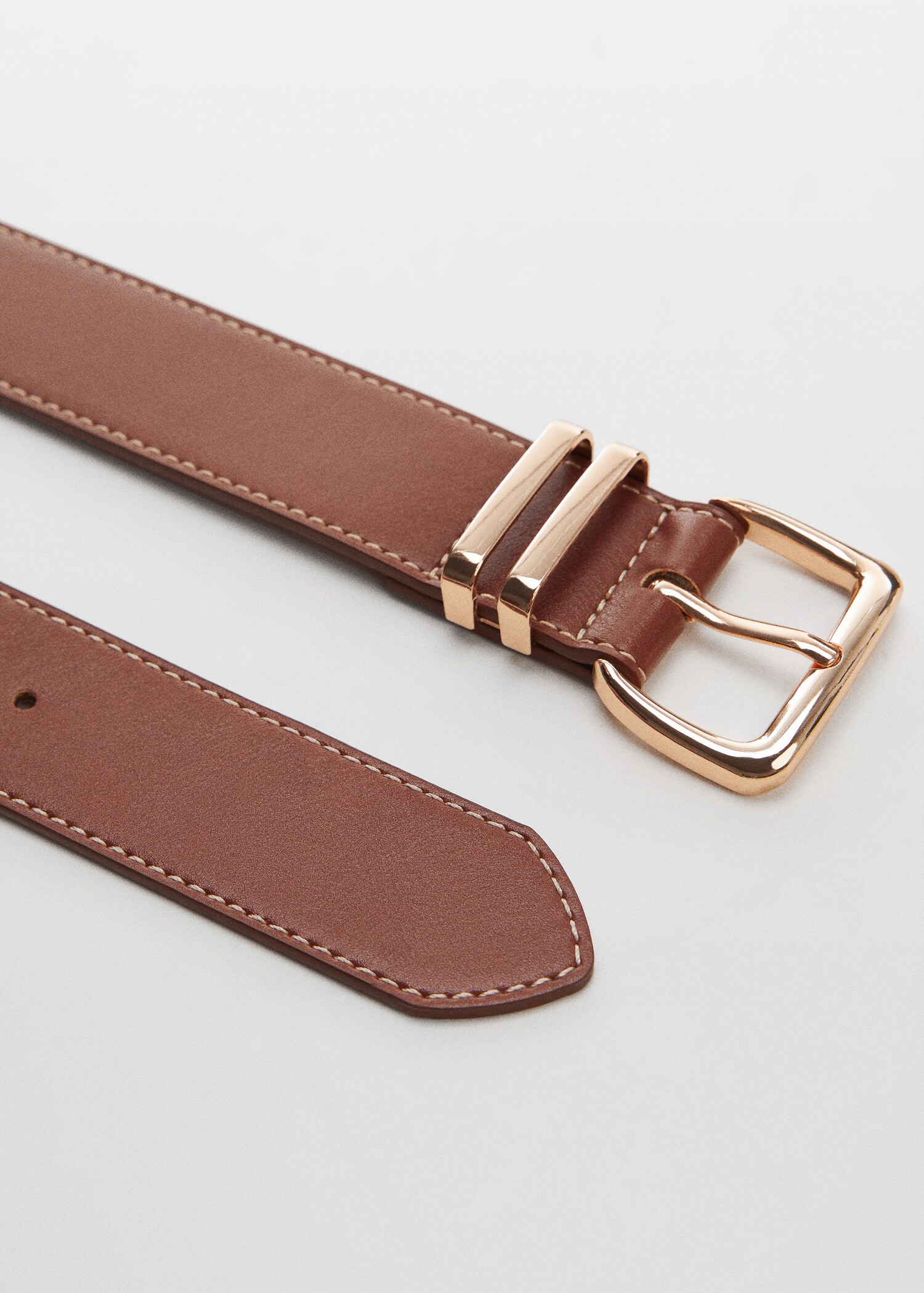 Square buckle belt - Details of the article 1