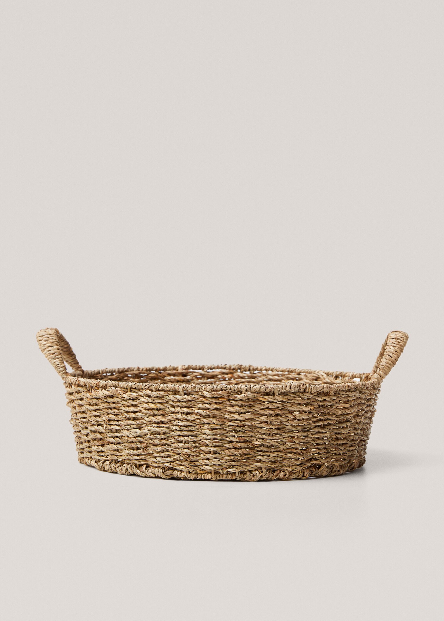Large round basket with handle - Article without model