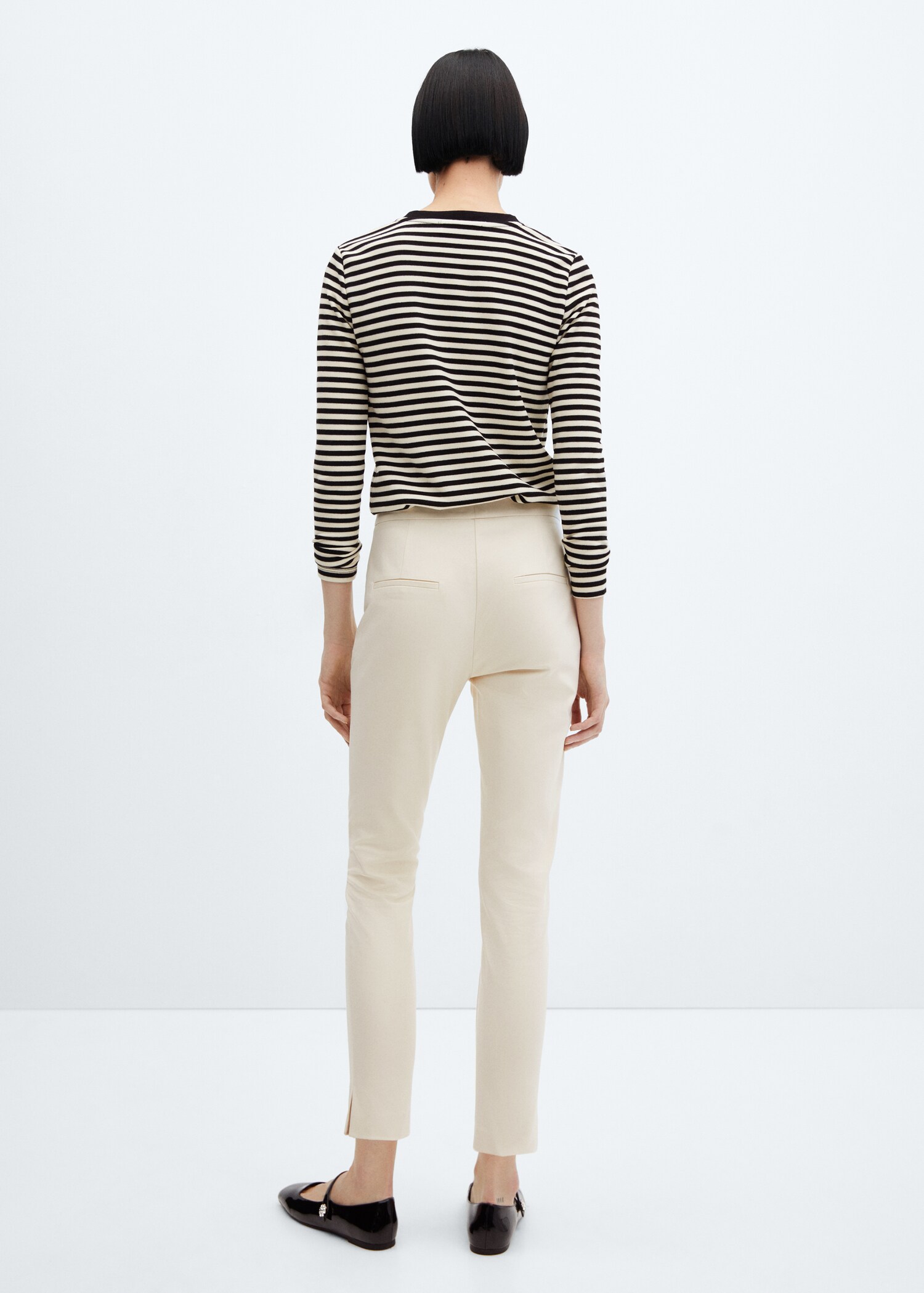 Pantalón skinny crop - Reverso del artículo