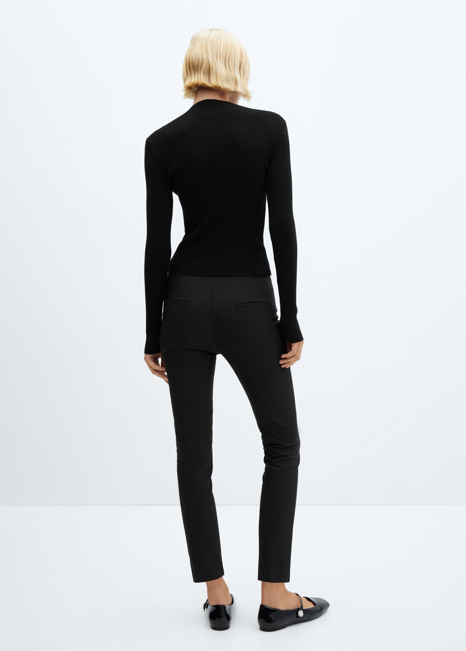 Pantalón skinny crop - Reverso del artículo
