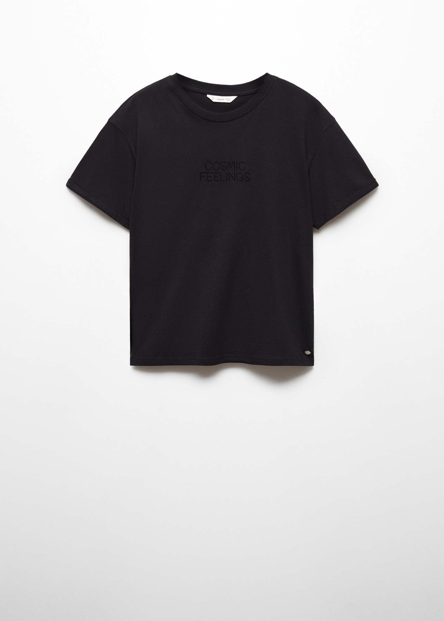 Camiseta mensaje manga corta - Artículo sin modelo