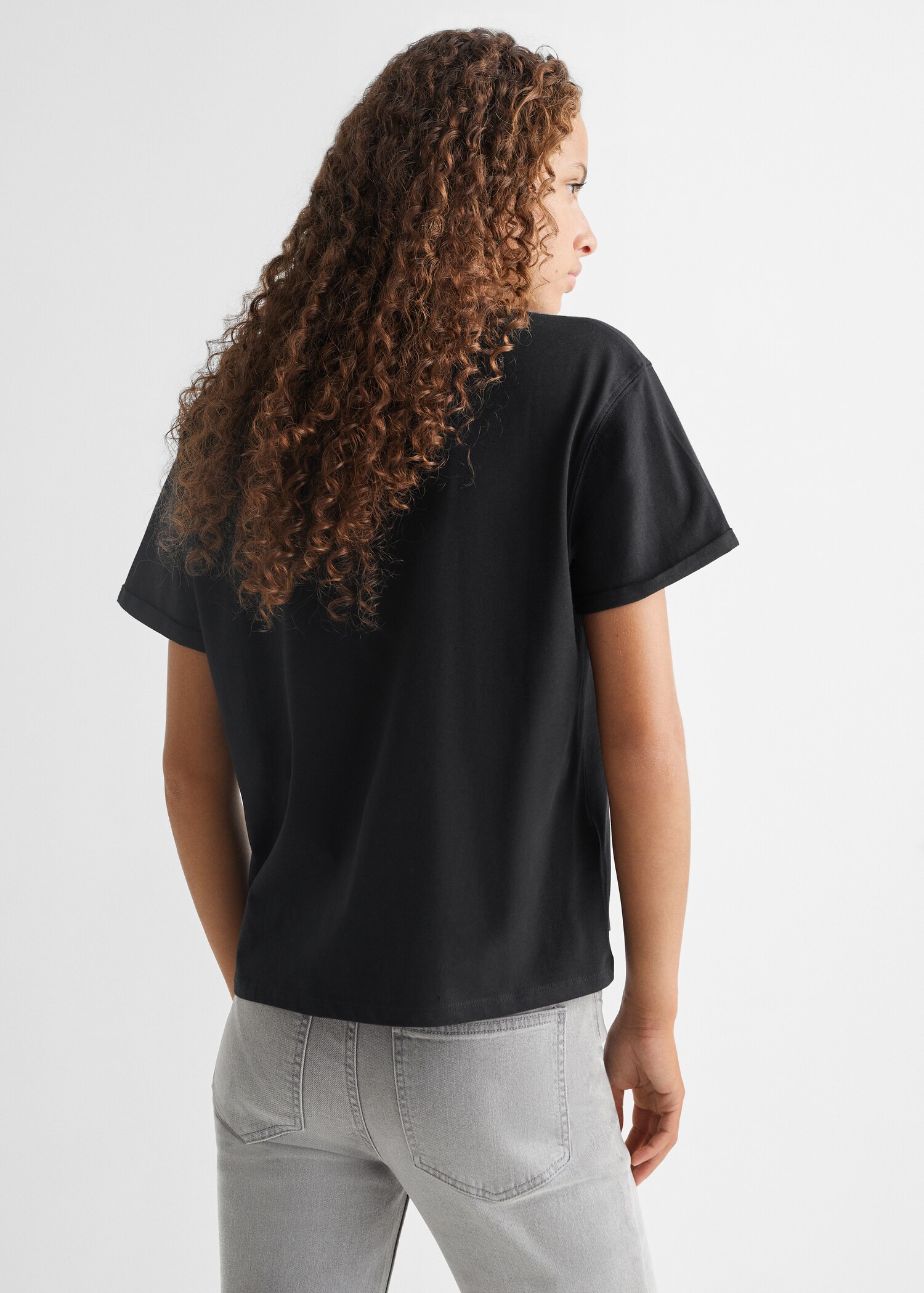 Camiseta mensaje manga corta - Reverso del artículo