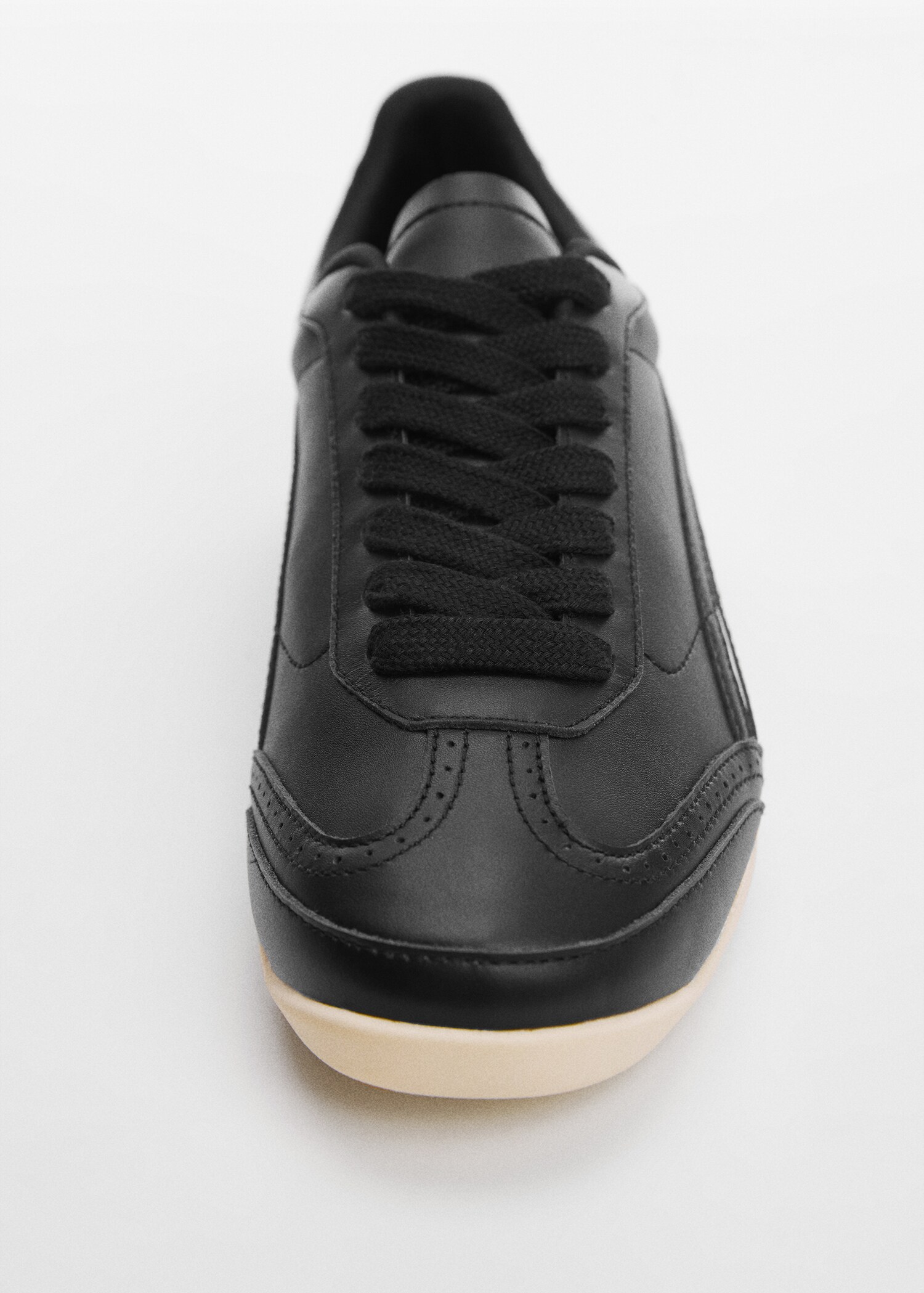 Lace-up leather sneakers - Details of the article 2