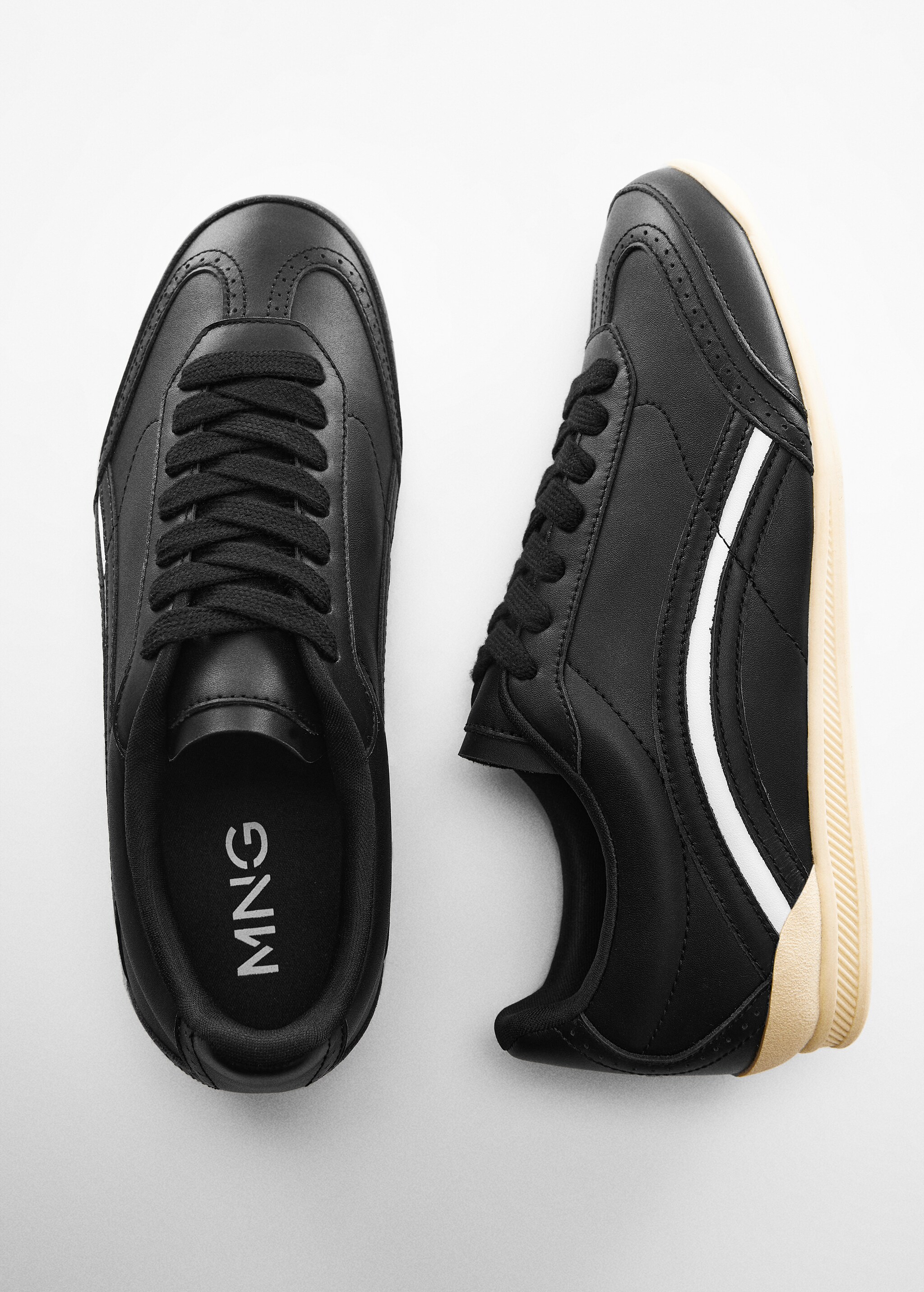 Lace-up leather sneakers - Details of the article 5