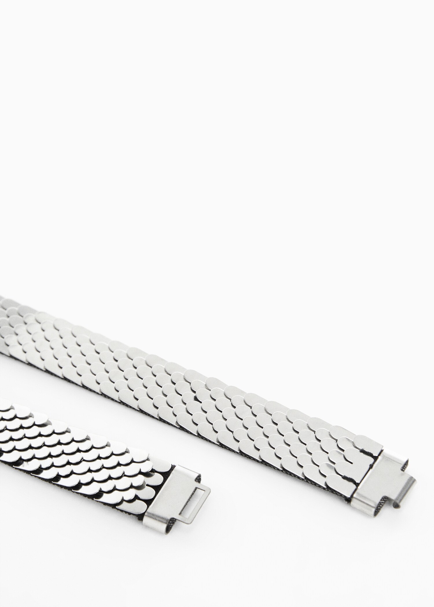 Metal appliqué belt - Details of the article 1