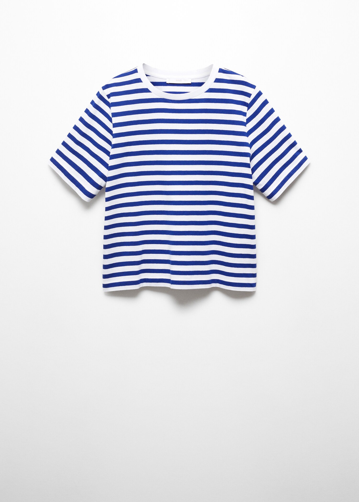 Striped cotton T-shirt - Article without model