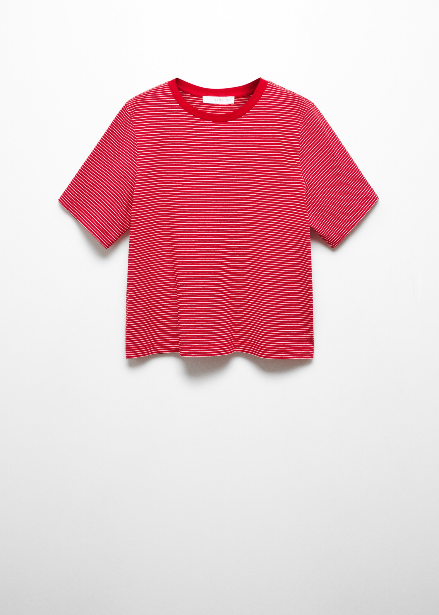 Striped cotton T-shirt - Article without model