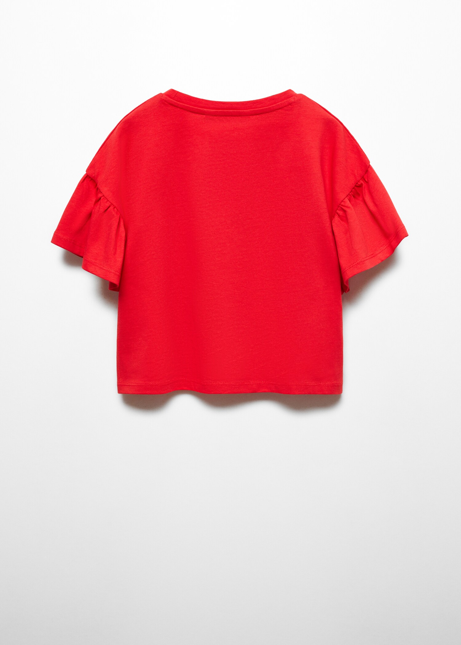 T-shirt message brodé - Verso de l’article