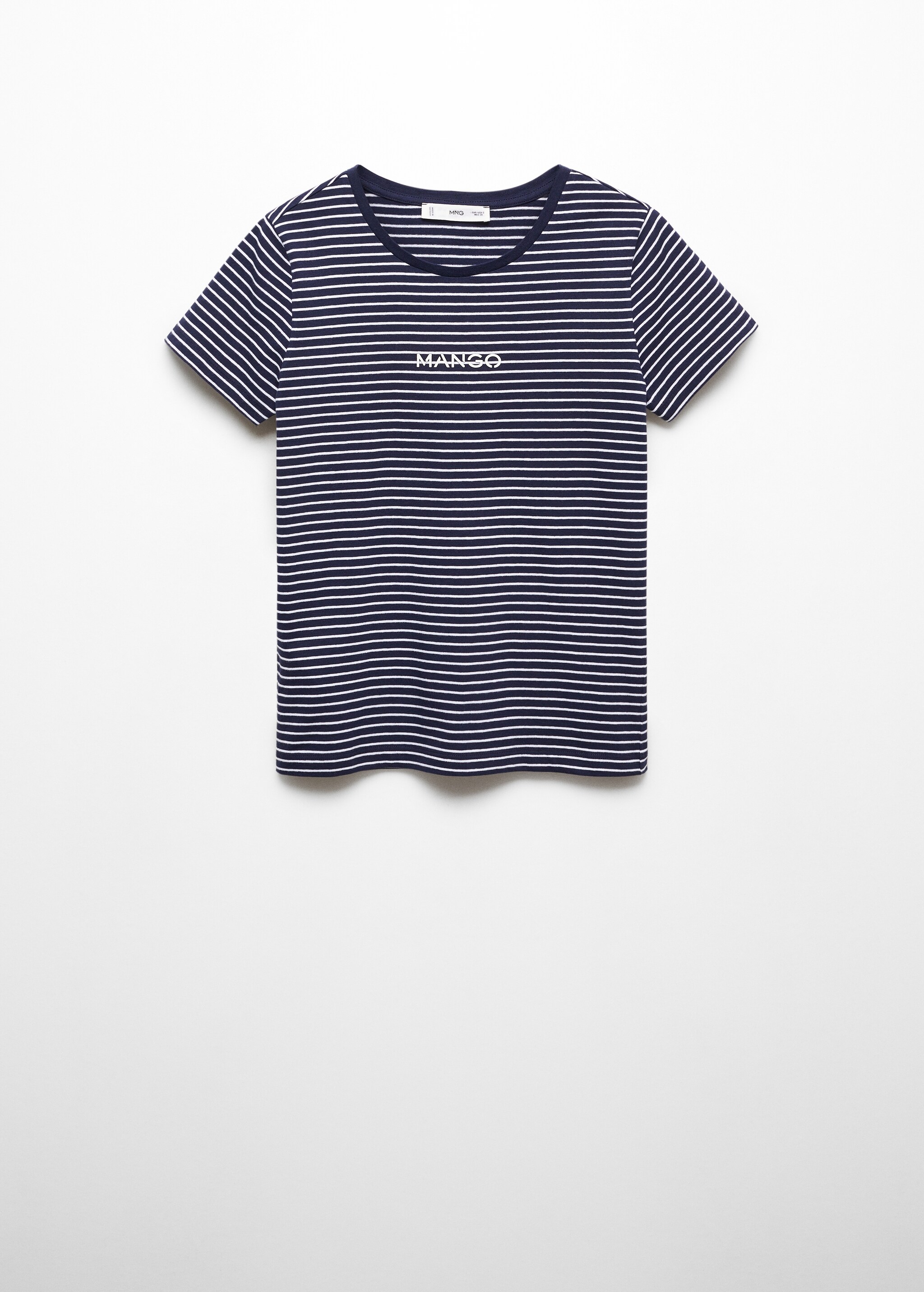 Striped logo T-shirt - Article without model
