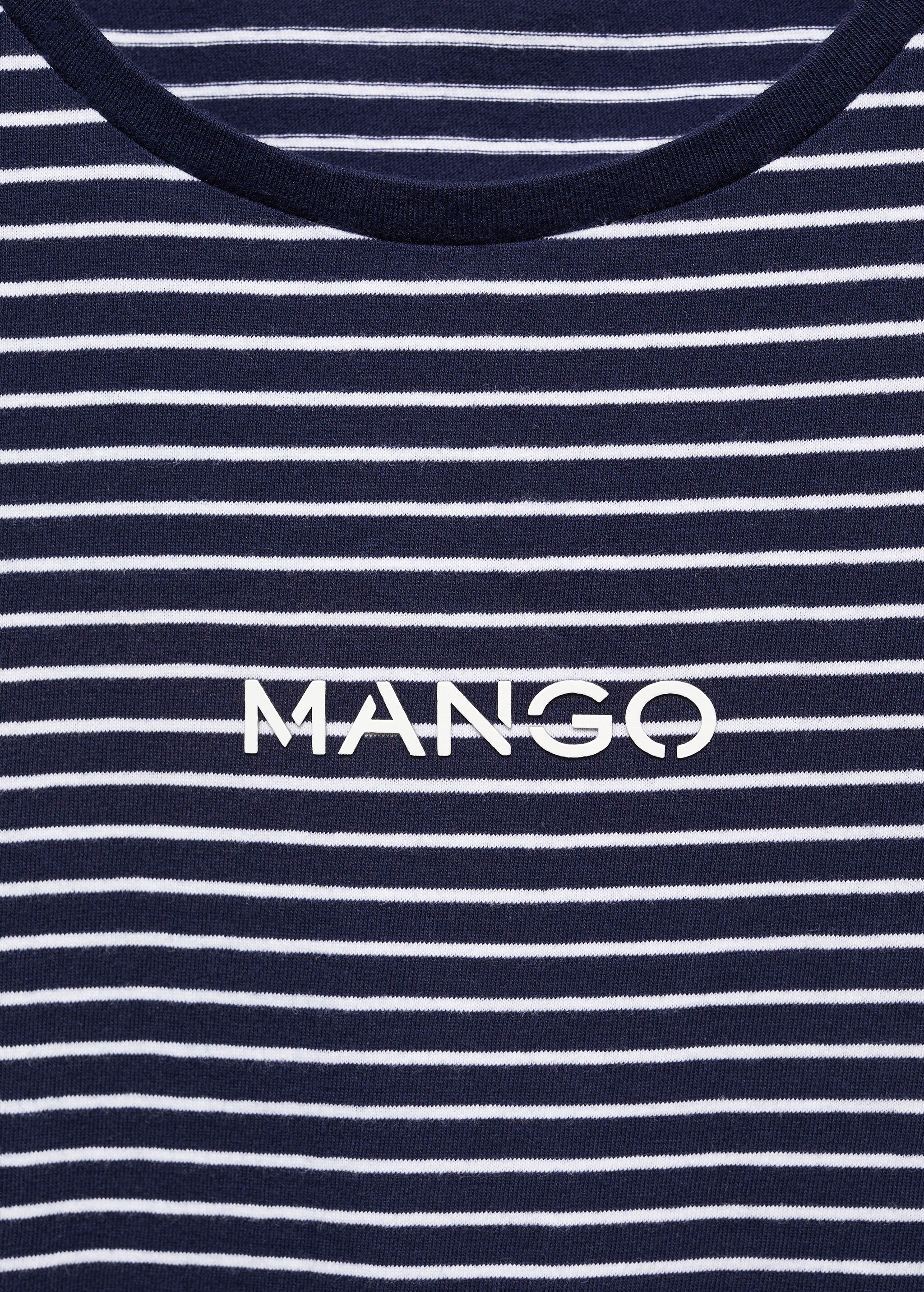 Striped logo T-shirt - Details of the article 8