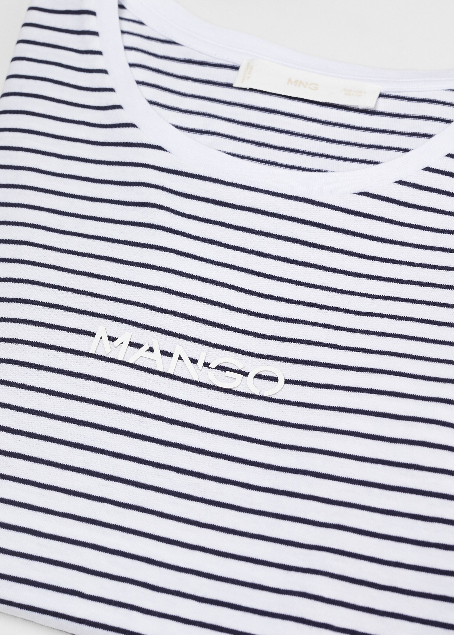 Striped logo T-shirt - Details of the article 8