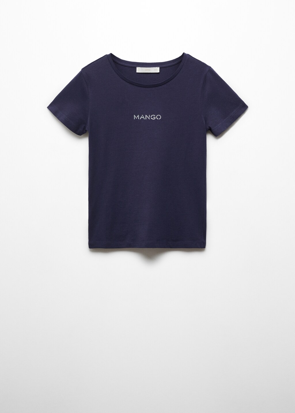 Tシャツ・カットソー MANGO T-SHIRT Logo cotton T-shirt | MANGO Japan