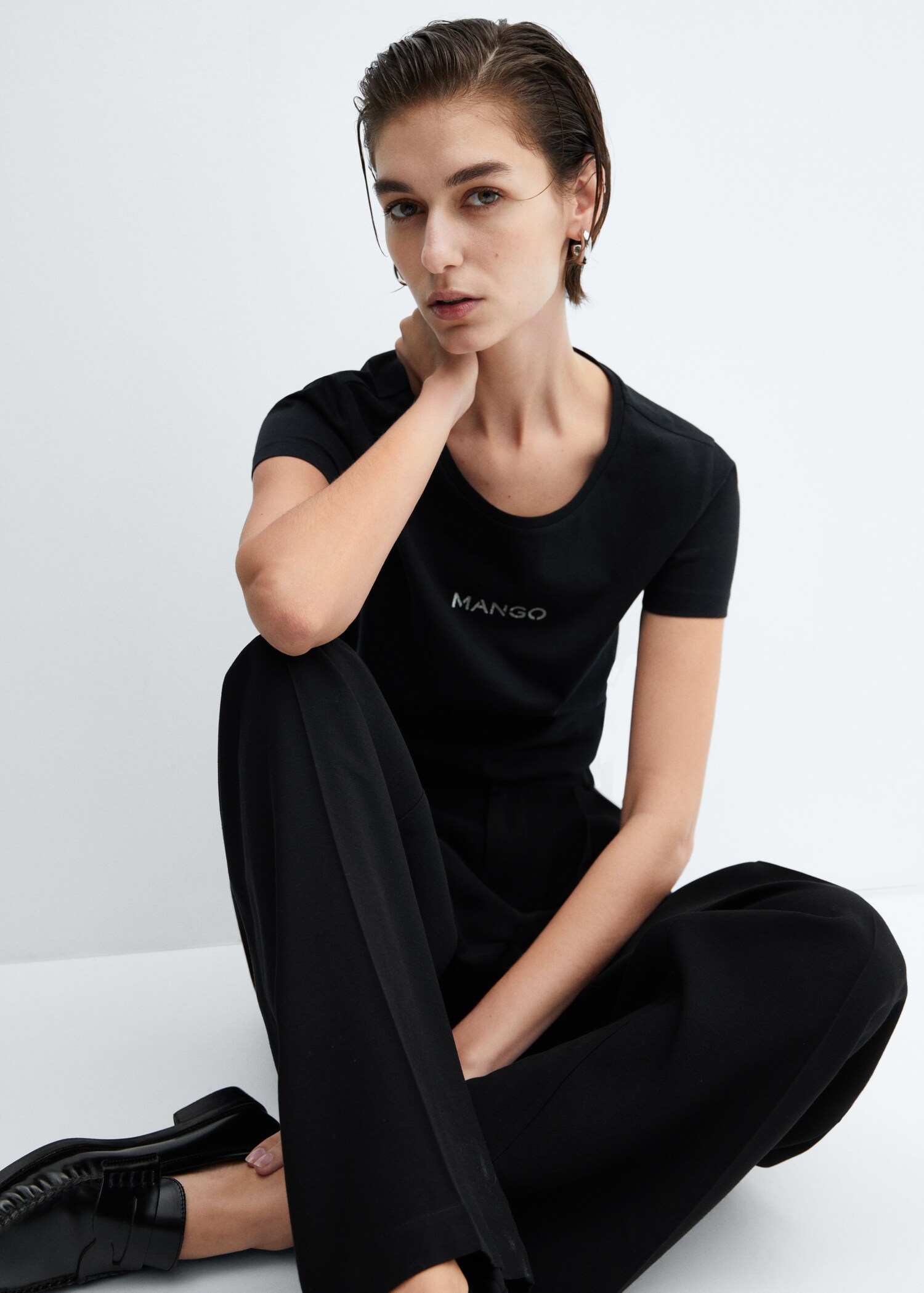 T-shirt logo en coton - Détail de l'article 2