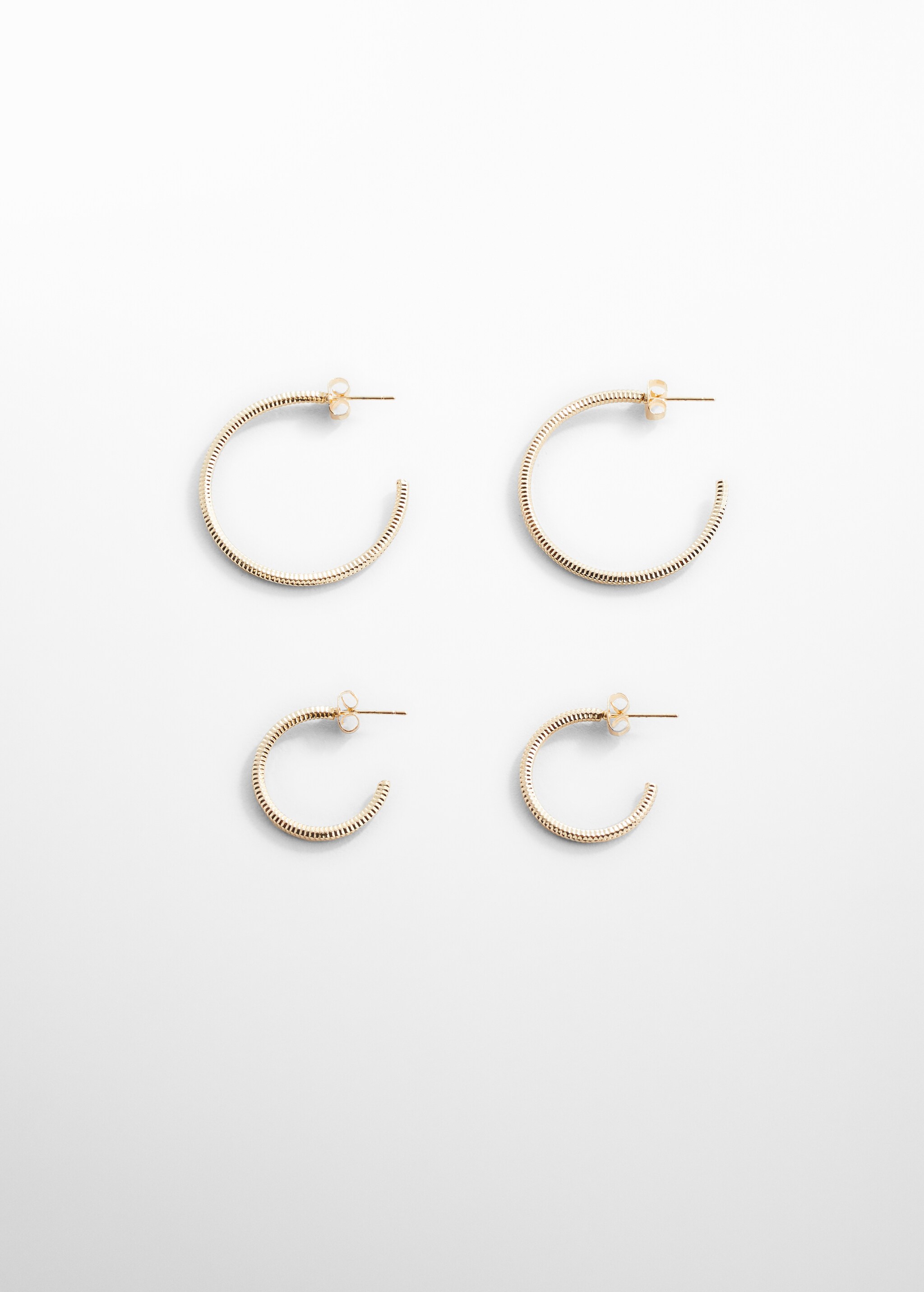 2-pack of earrings - Article without model