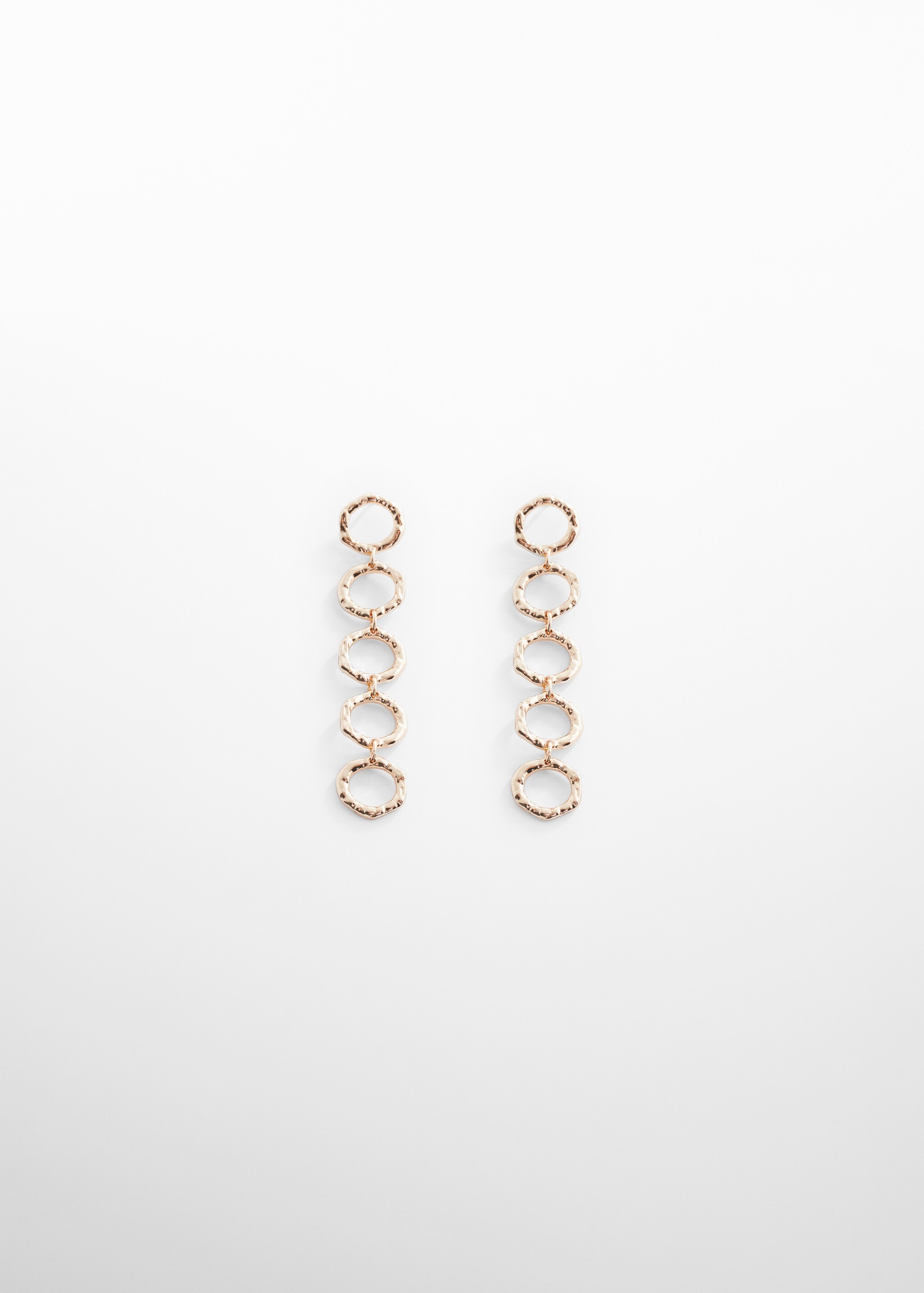 Long circle earrings - Article without model