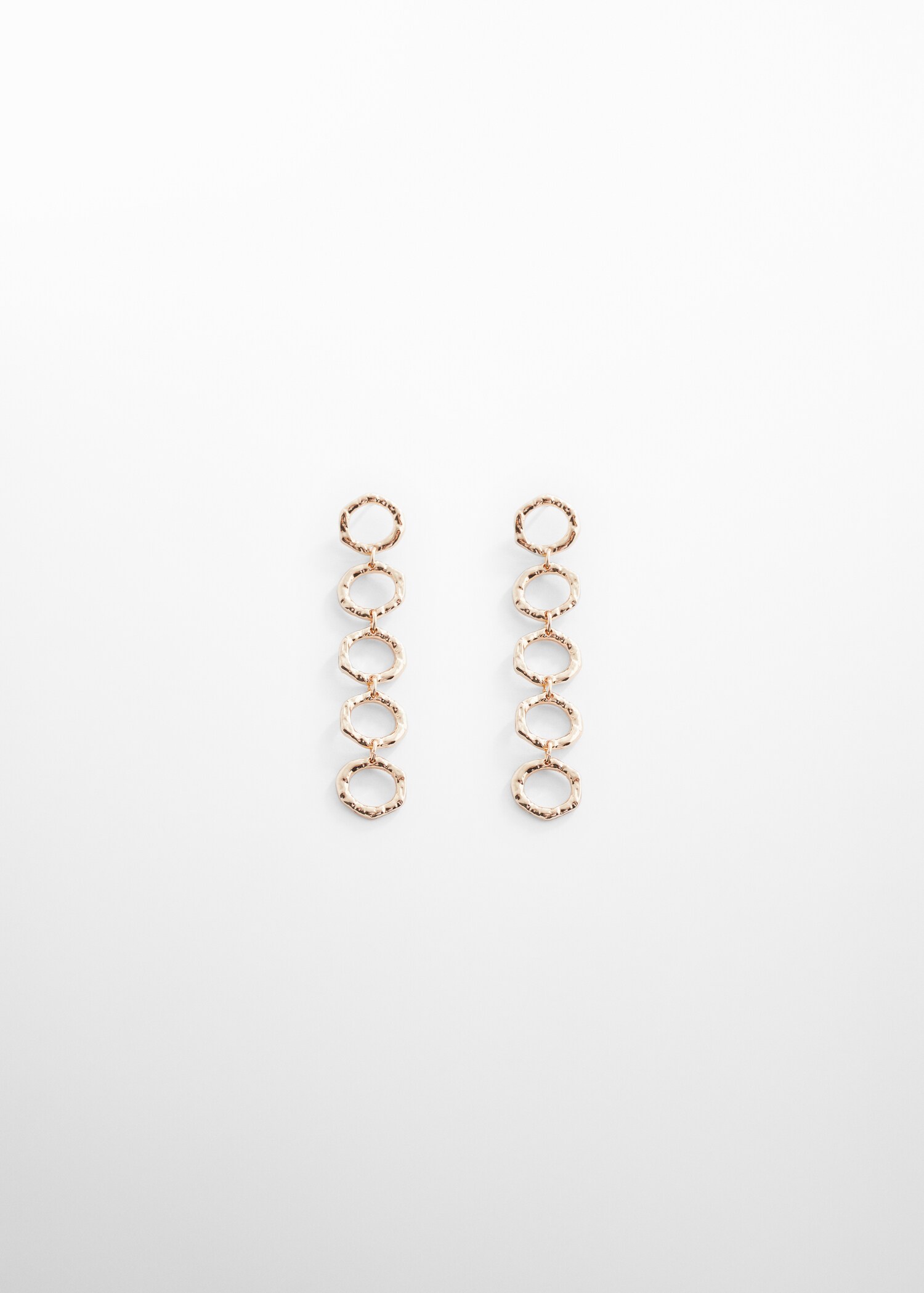 Long circle earrings - Article without model