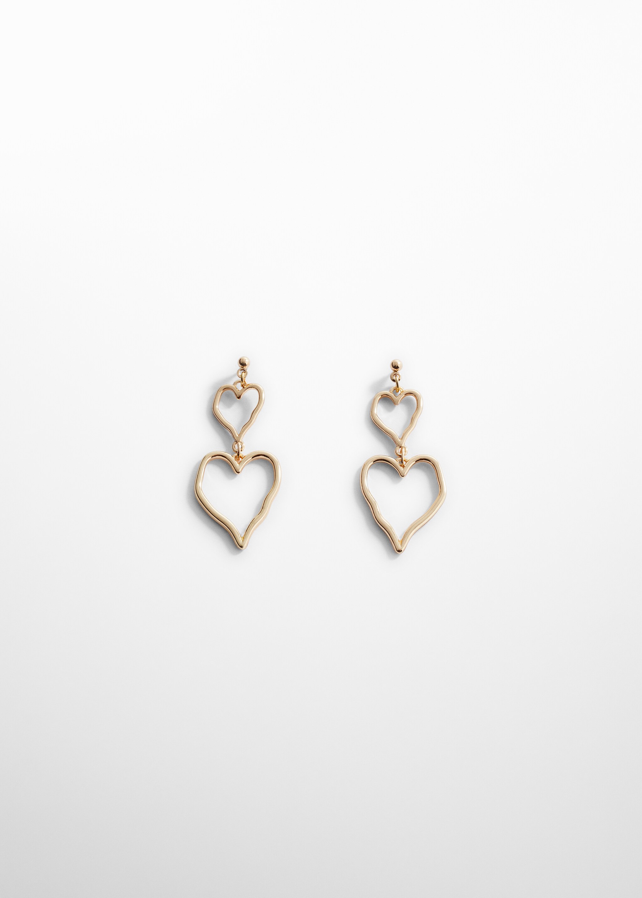Heart earrings - Article without model