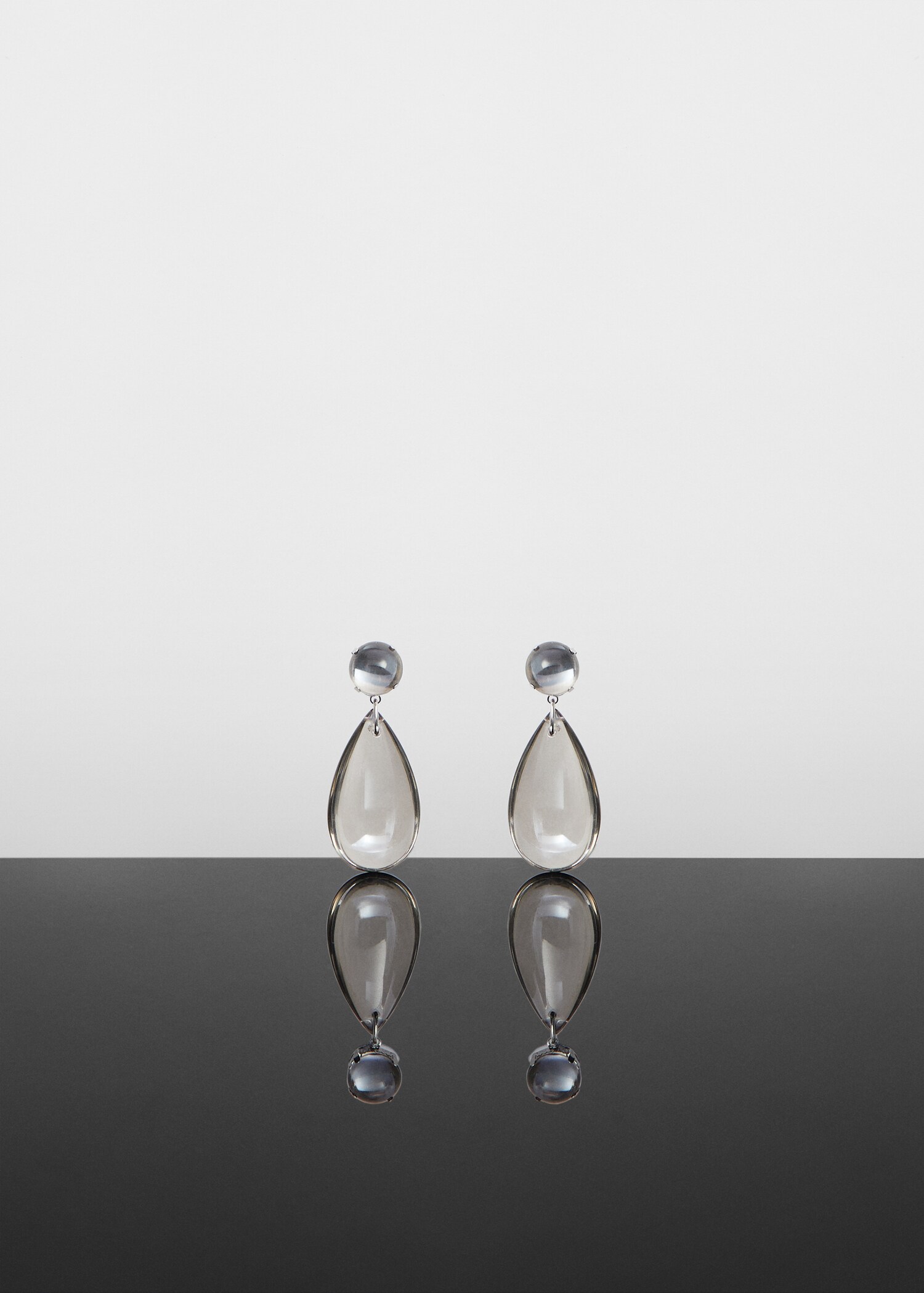 Pendant crystals earrings - Article without model