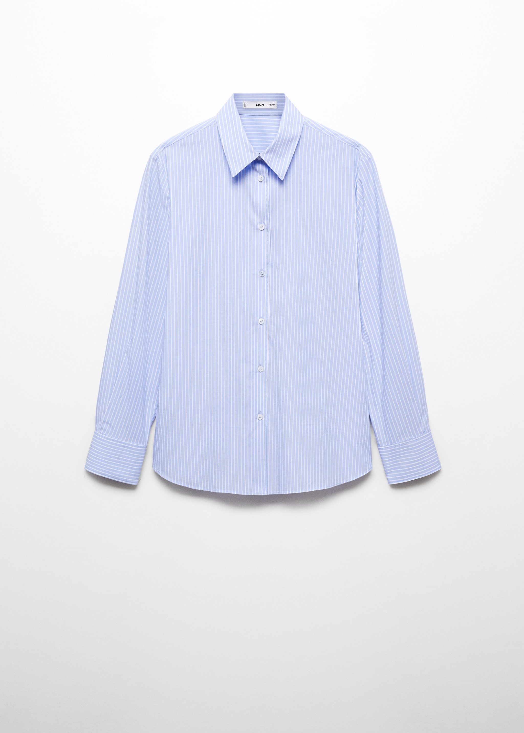 Oversize'owa koszula z mieszanki bawełny lyocell - Artykuł bez modela/modelki