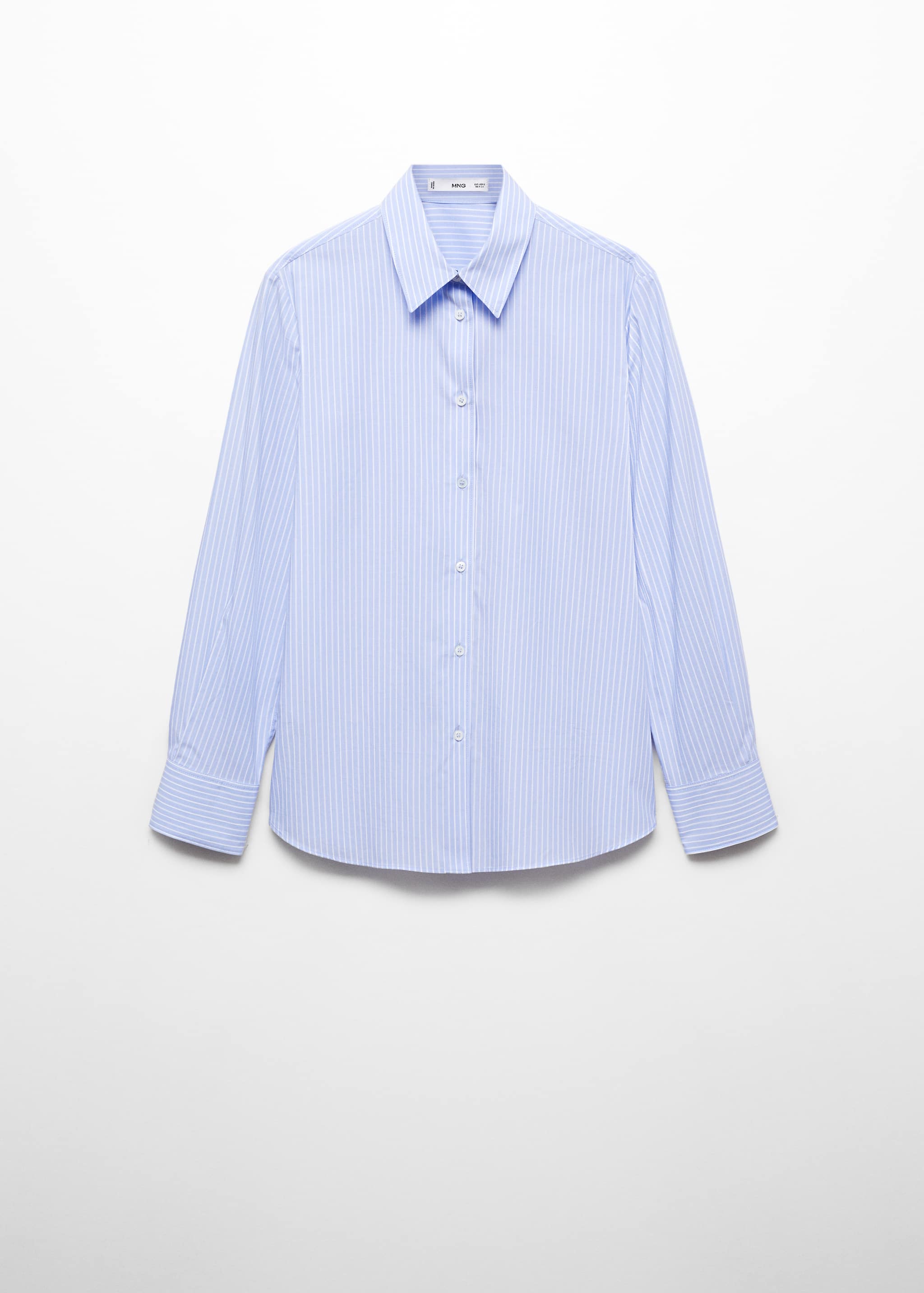 Рубашка regular из смеси хлопка и лиоцелла - Изделие без модели