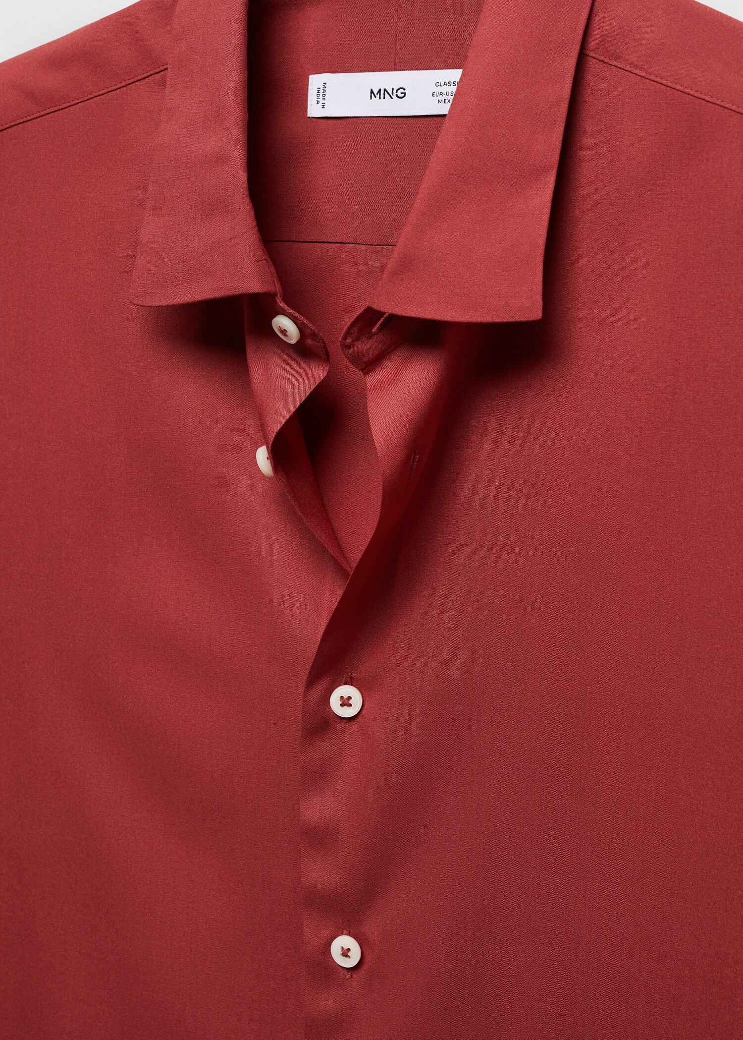 Classic-fit short sleeved shirt - Details of the article 8