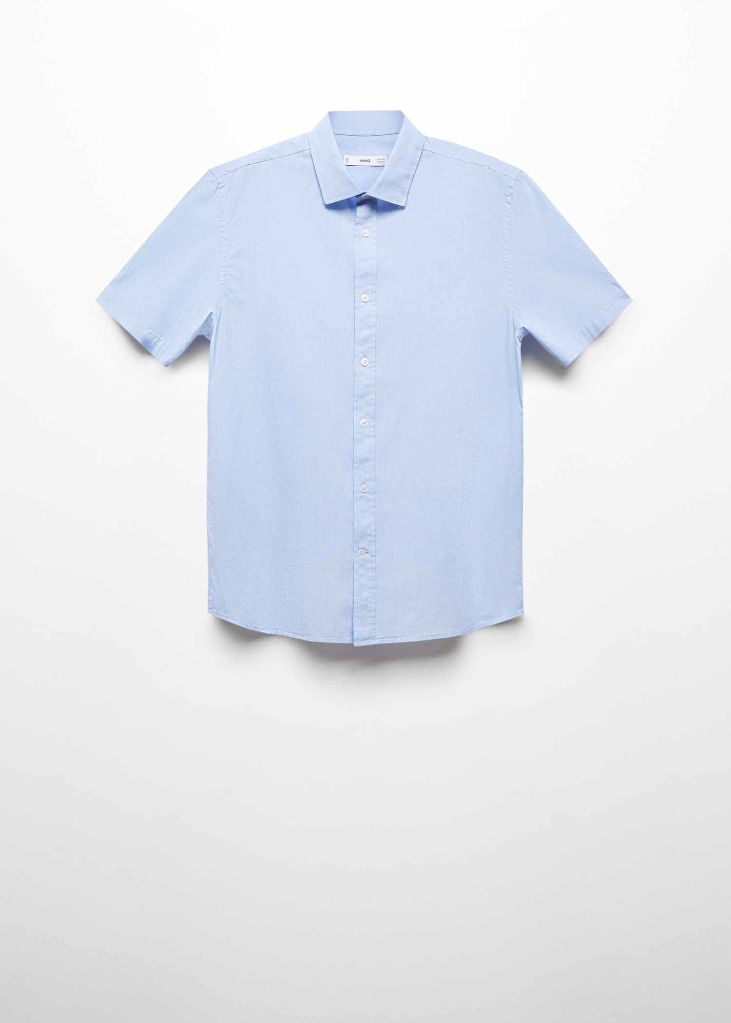 Regular-fit 100% cotton shirt - Article without model